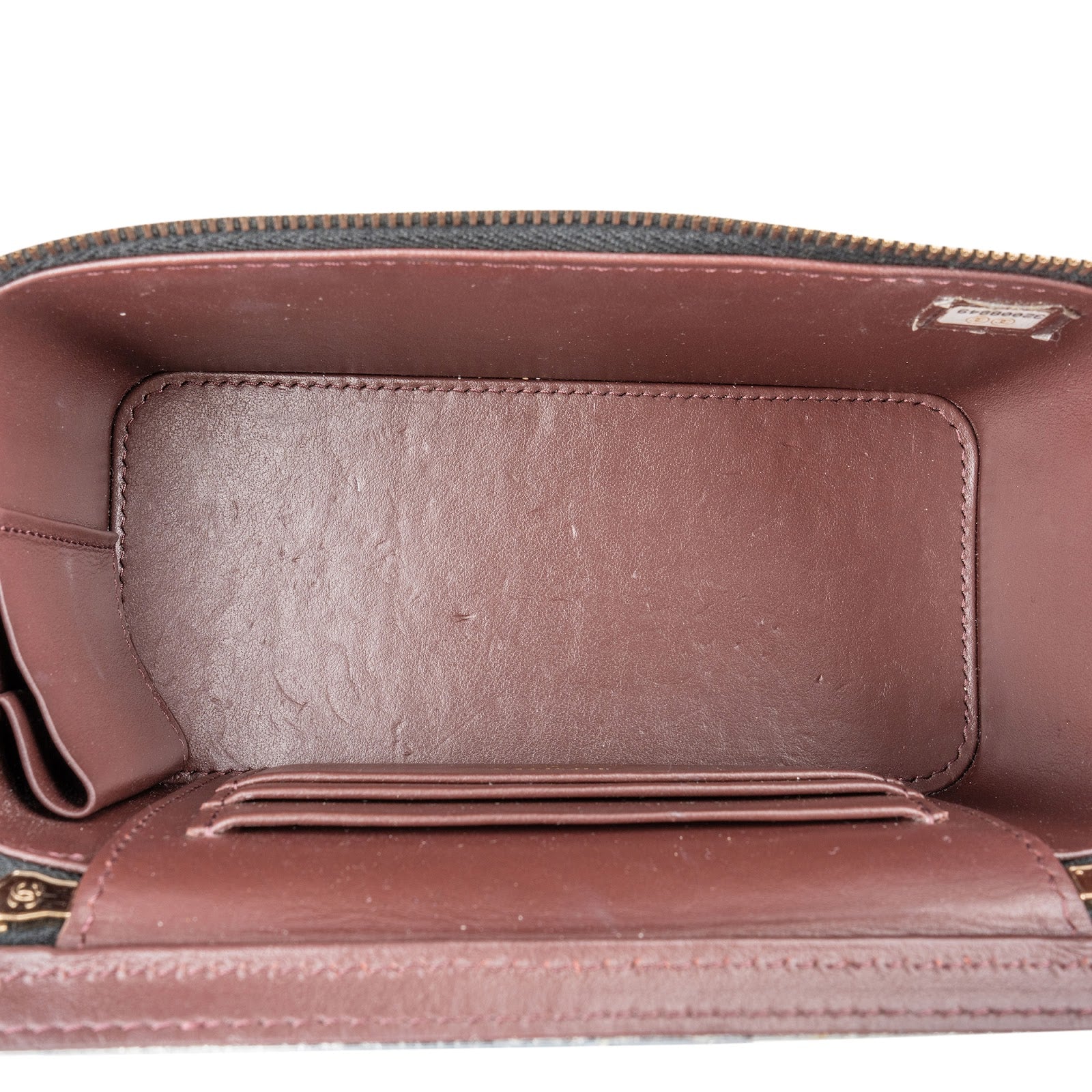 Chanel - Quilted Caviar Leather Vanity Case