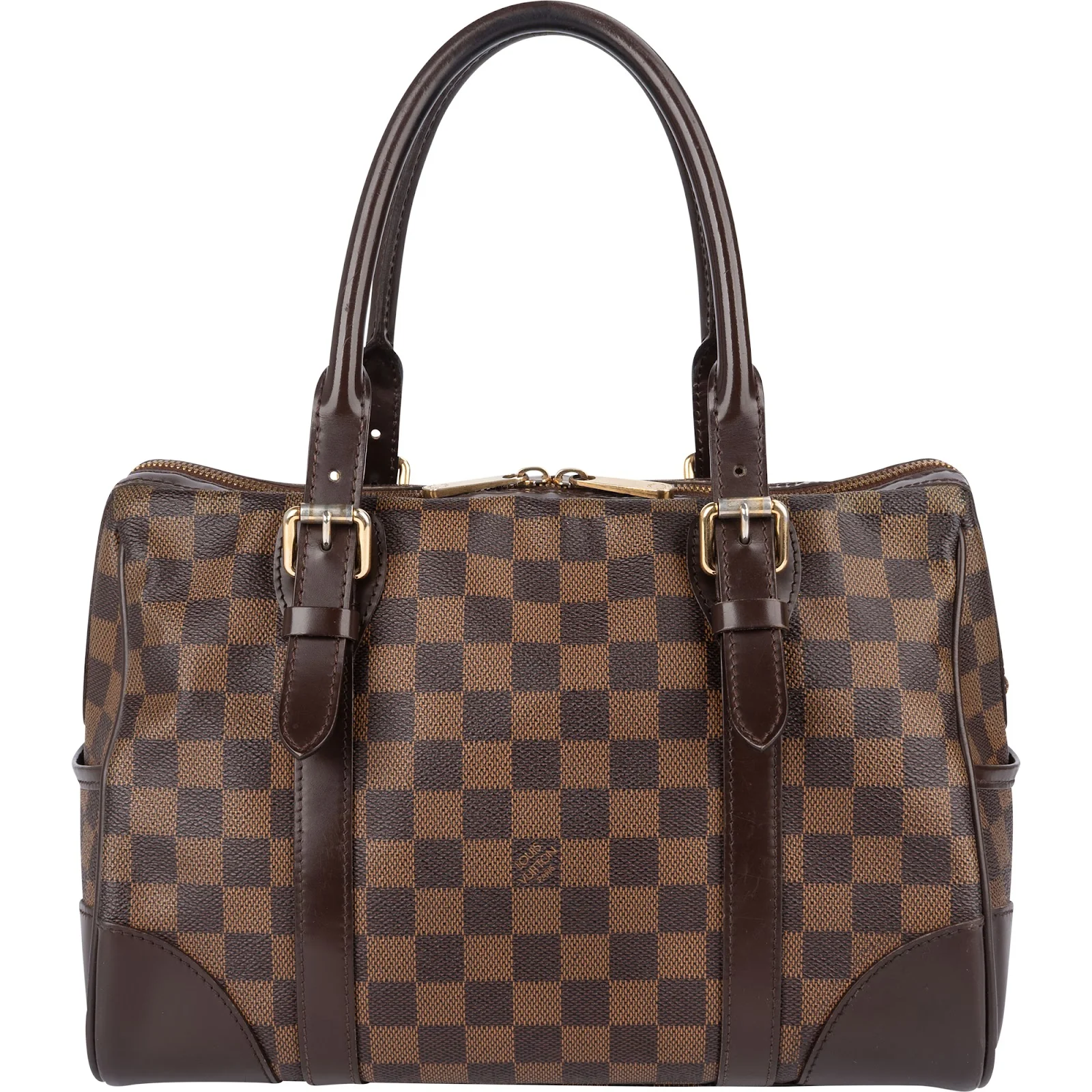 Louis Vuitton Monogram Damier Ebene Berkeley Boston Bag