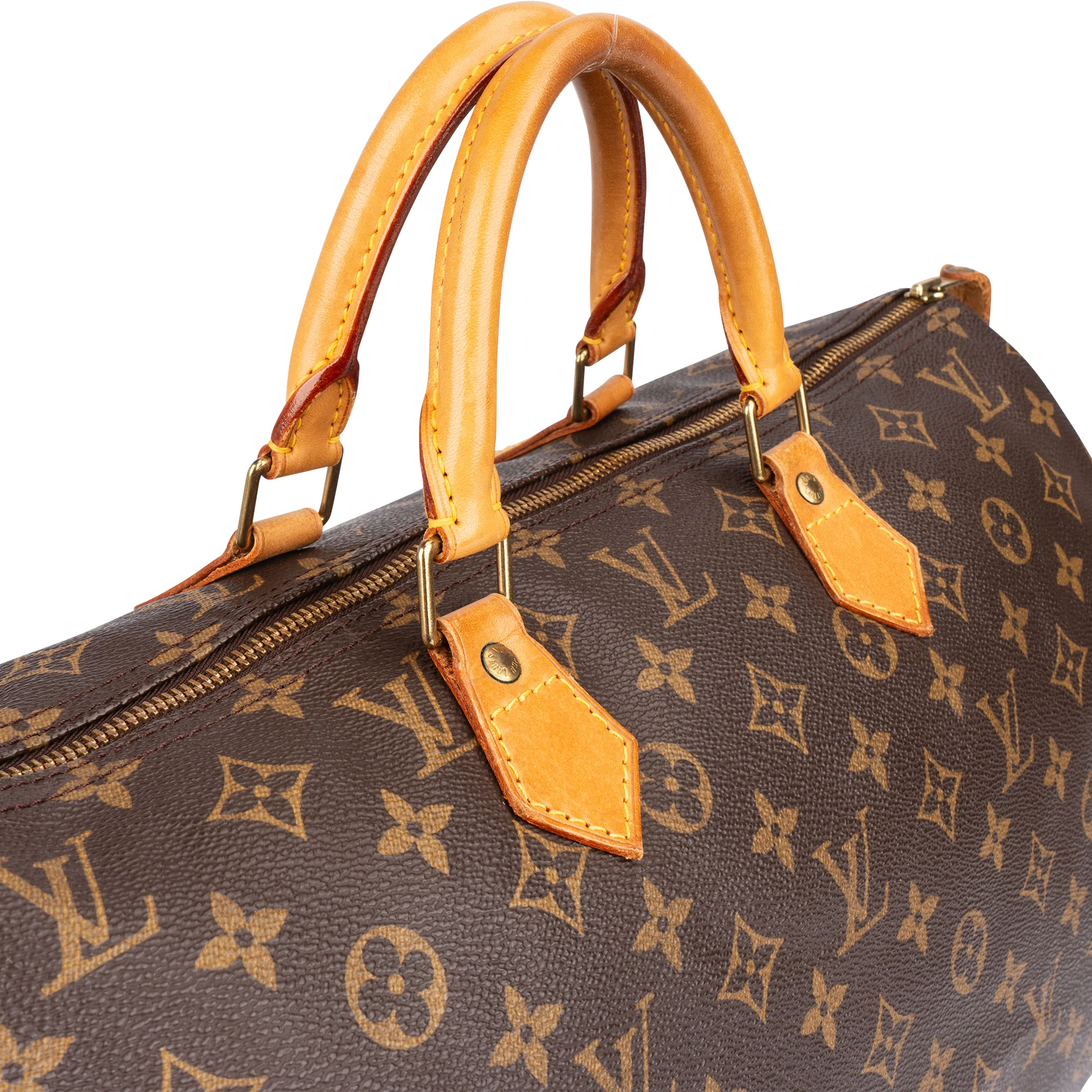 Louis Vuitton Canvas Monogram Speedy 40 Boston Bag