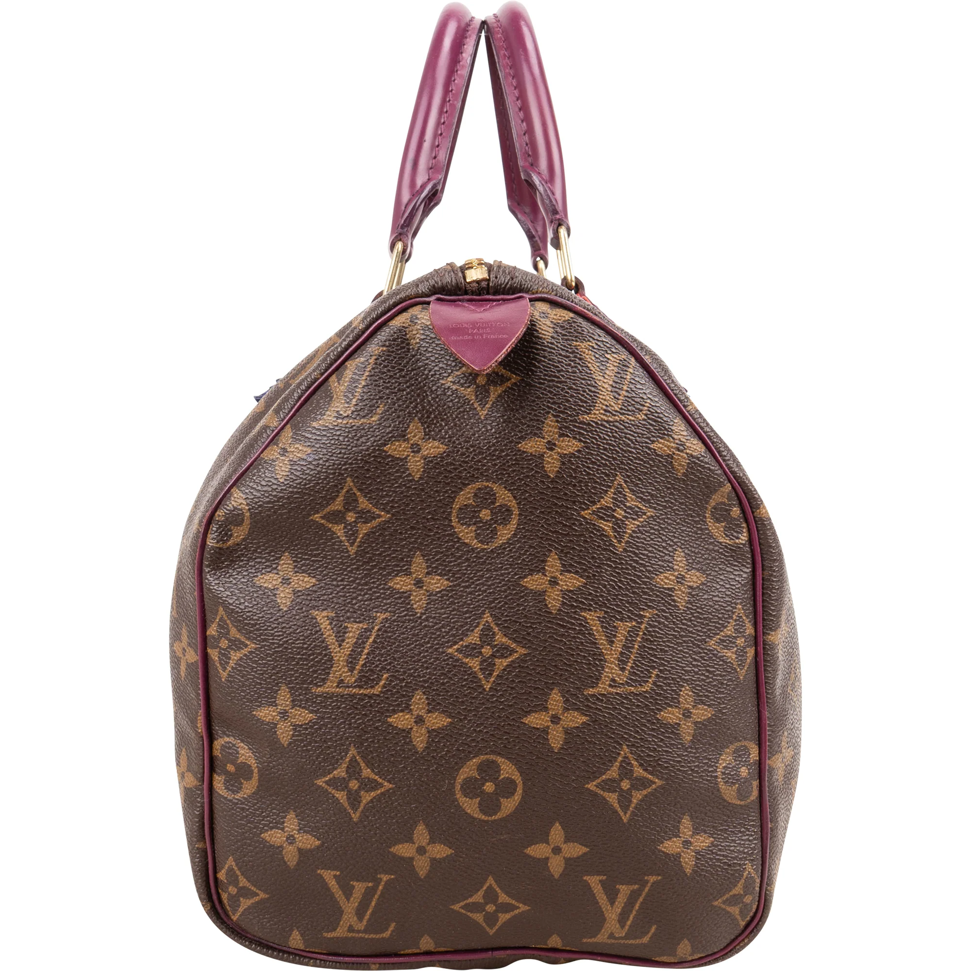 Louis Vuitton Monogram Canvas Speedy 30 Totem Boston Bag