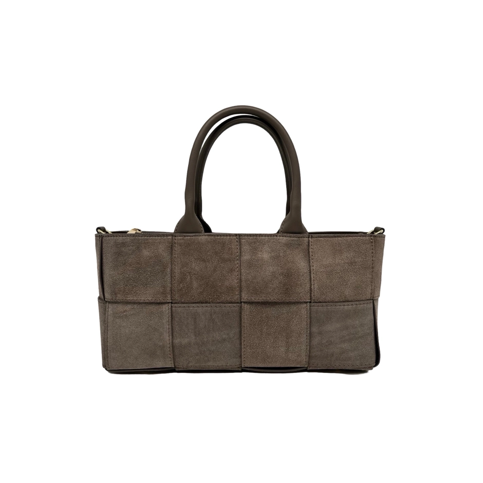 Louisa Lee - Wildleder Handtasche Recta