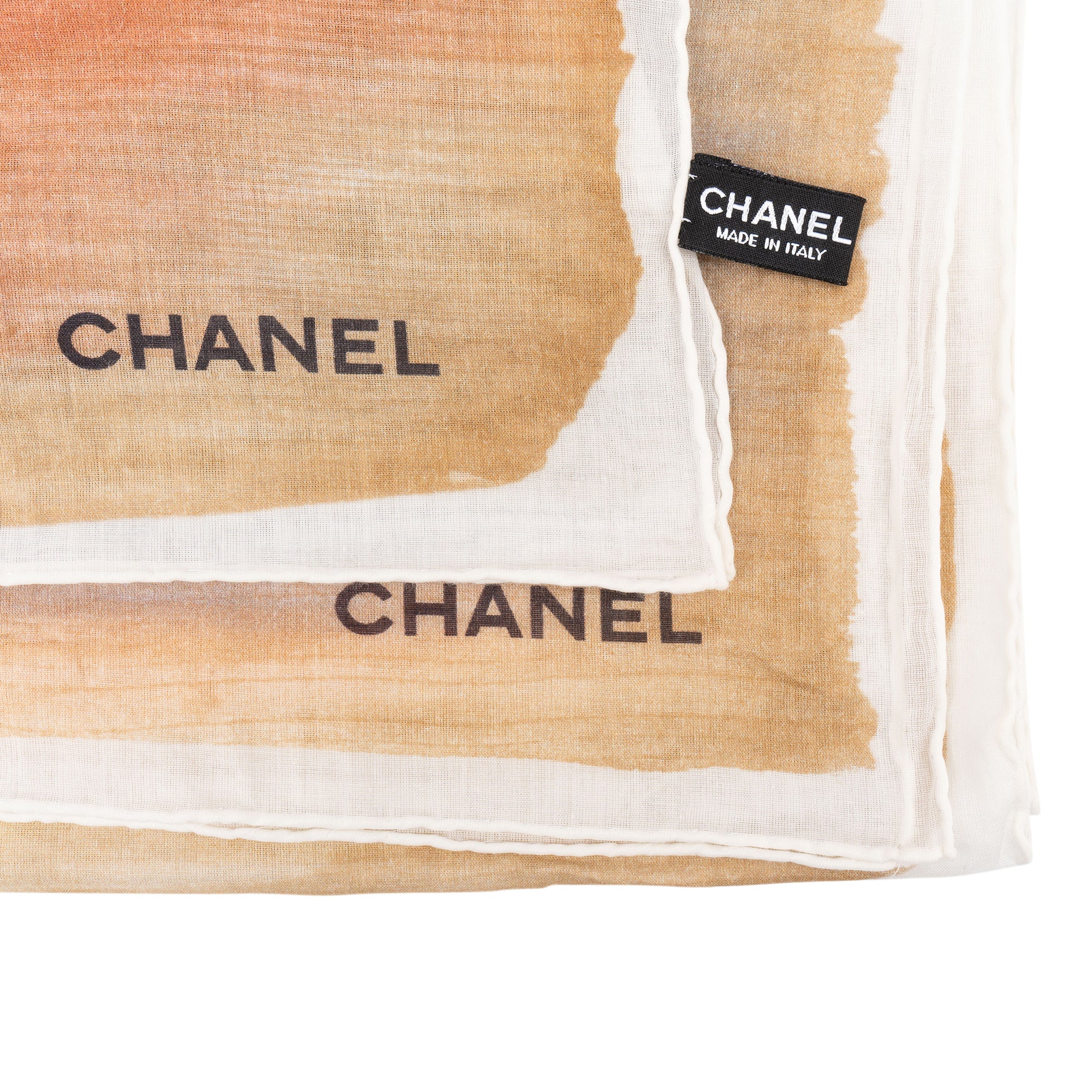 Chanel – Veelkleurige aquareldoek