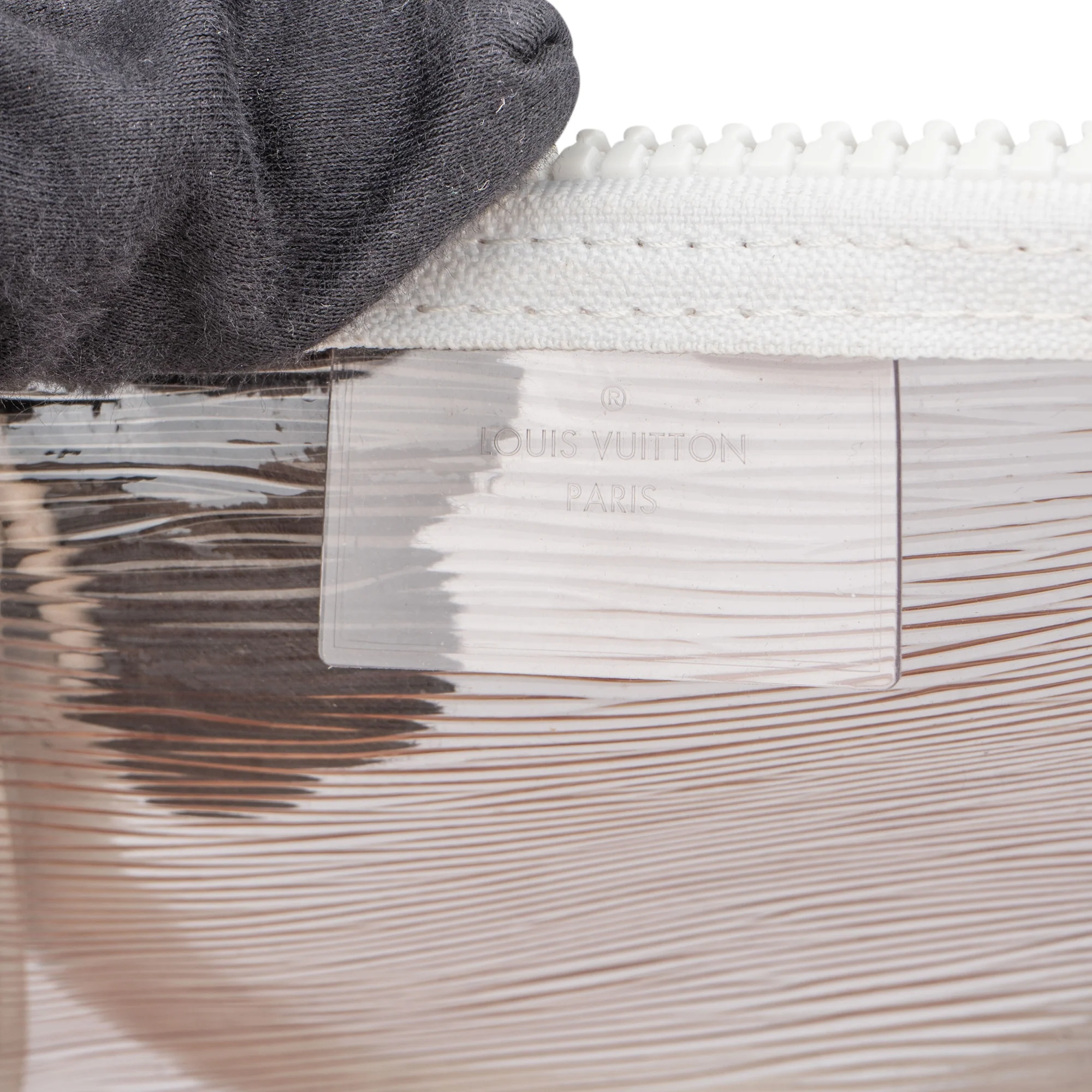 Louis Vuitton Transparent Wavy Epi Keepall 50 Bandouliere