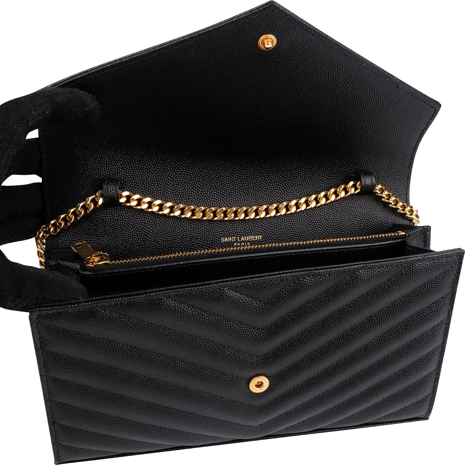 Saint Laurent - Wallet On Chain Crossbody Bag
