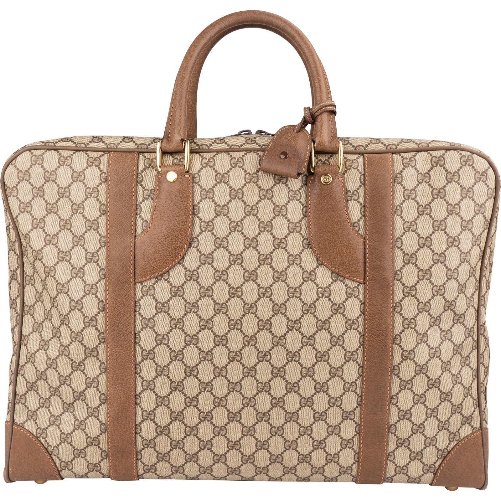 Gucci - GG Supreme Zip Around 55 Reisetasche