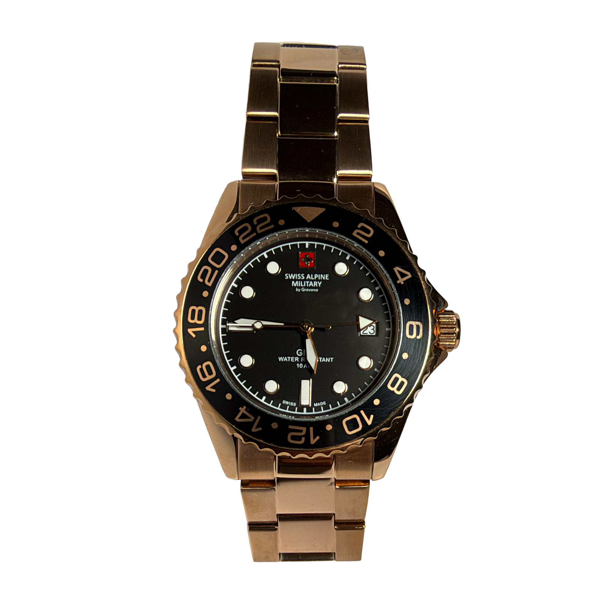Swiss Alpine Military - GMT Diver 7052.1167 Herrenuhr