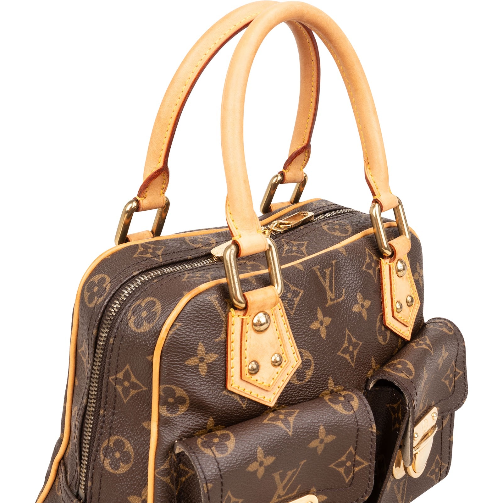 Louis Vuitton Monogram Canvas Manhattan PM Handbag