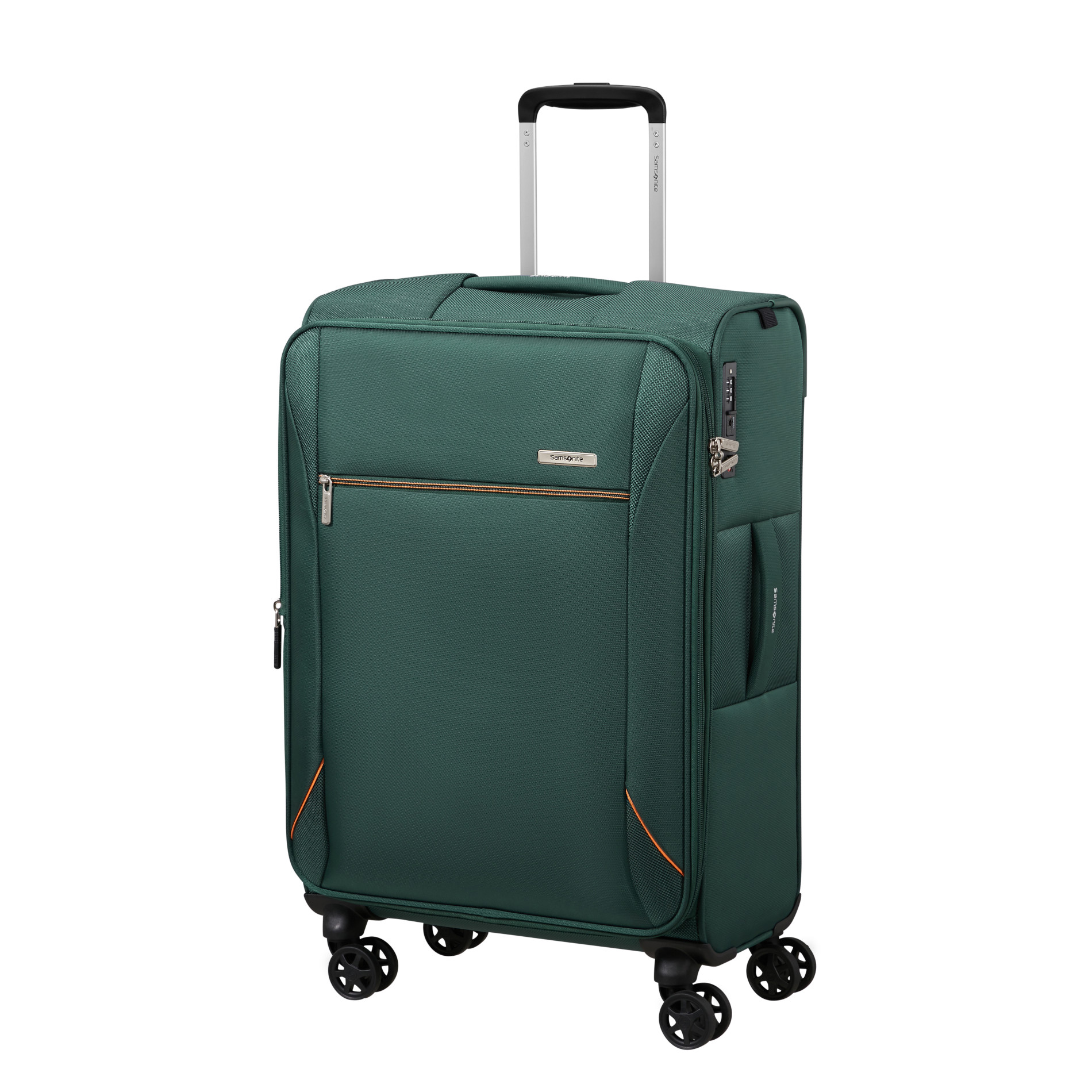 BASE BREEZE Trolley M (67 cm) erweiterbar - DARK GREEN