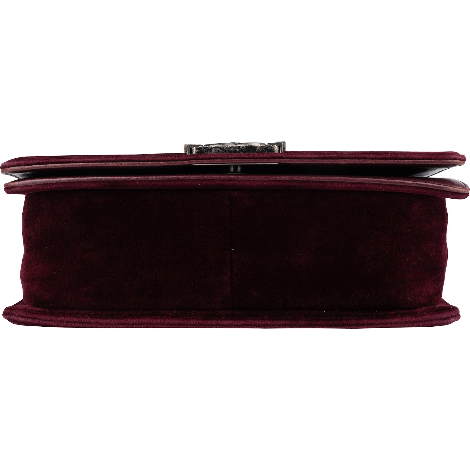 Chanel Velvet & Boucle Tweed Medium Boy Crossbody Bag