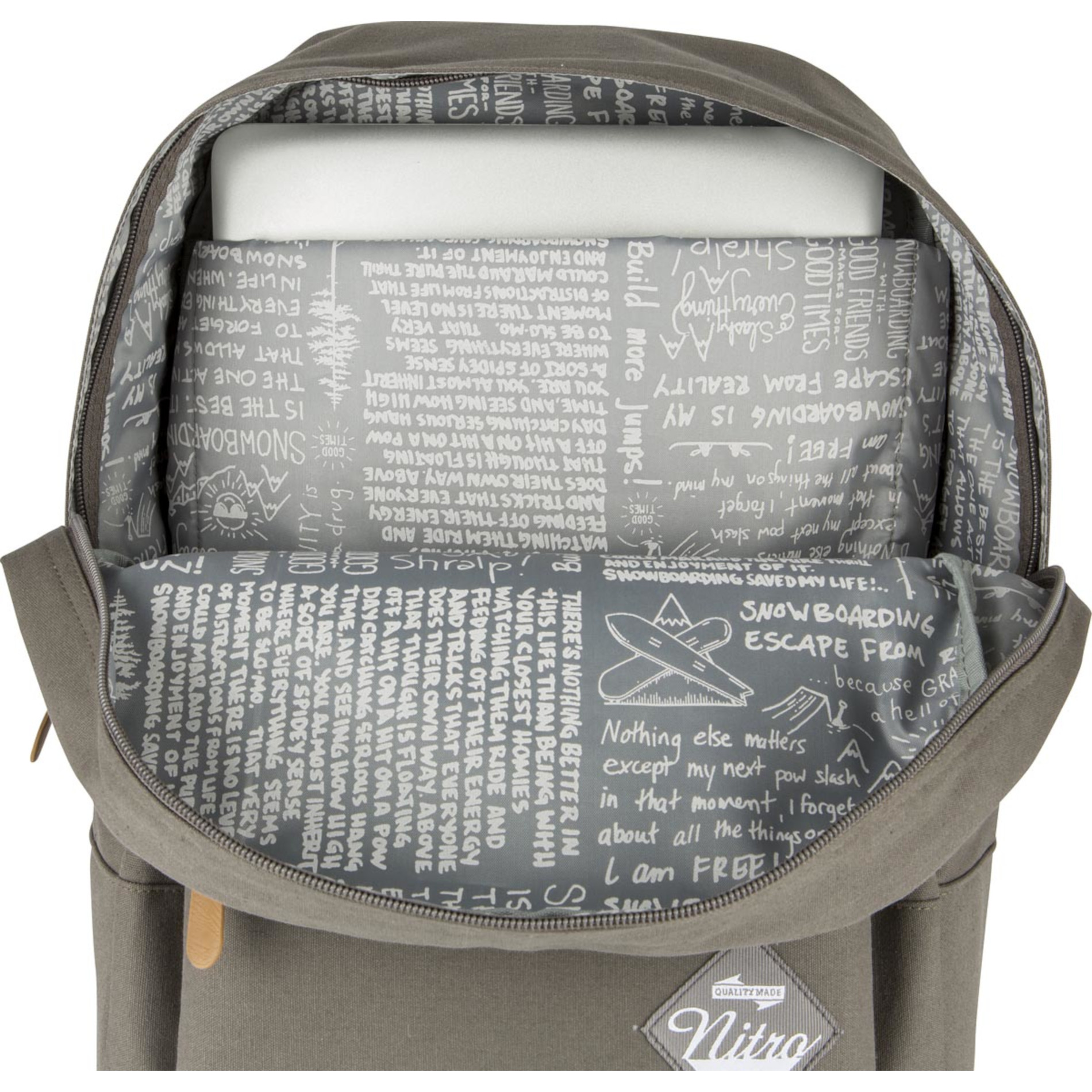 Rucksack URBAN CLASSIC - Waxed Lizard