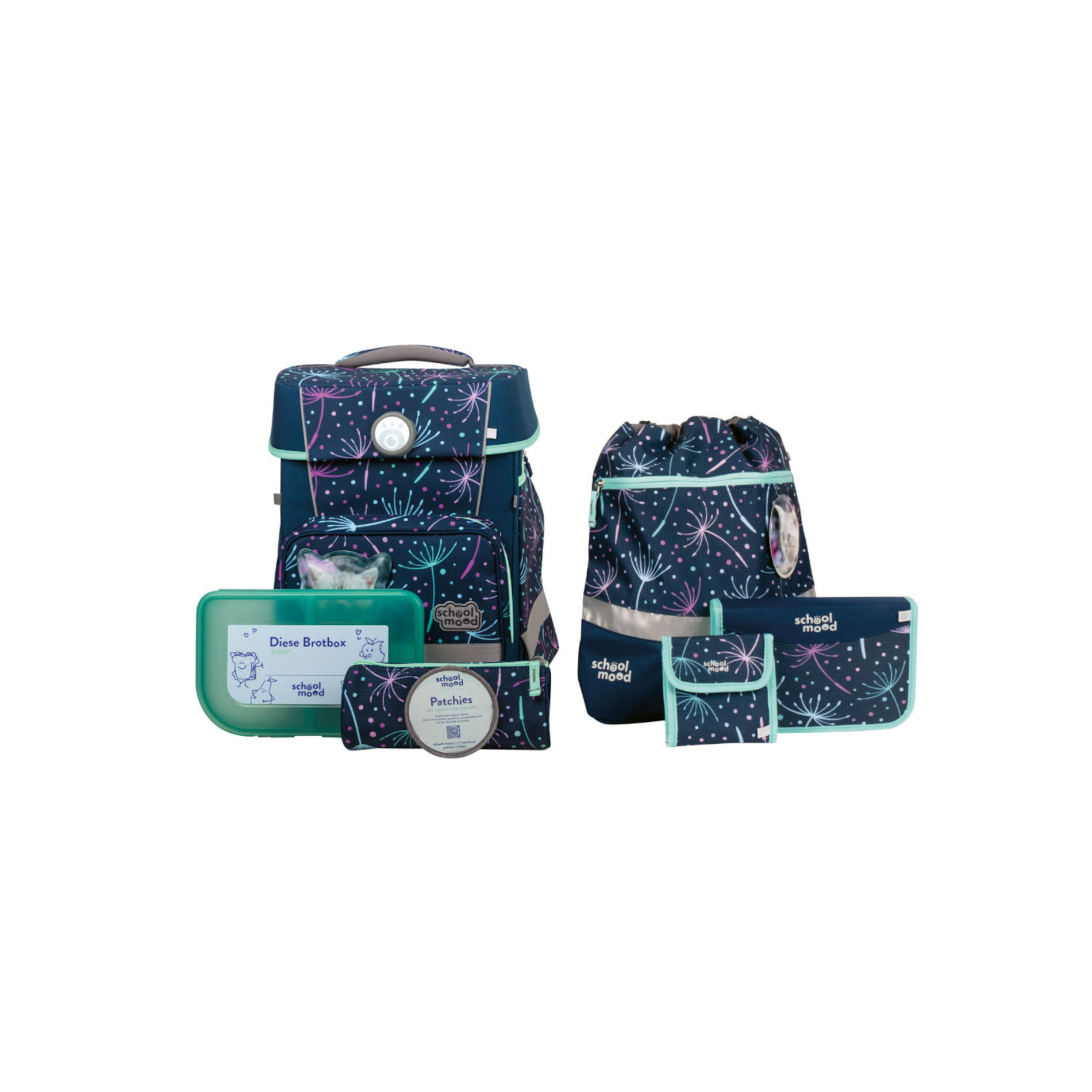 7-częściowy zestaw toreb Champion Maxx - Lina (kotek)