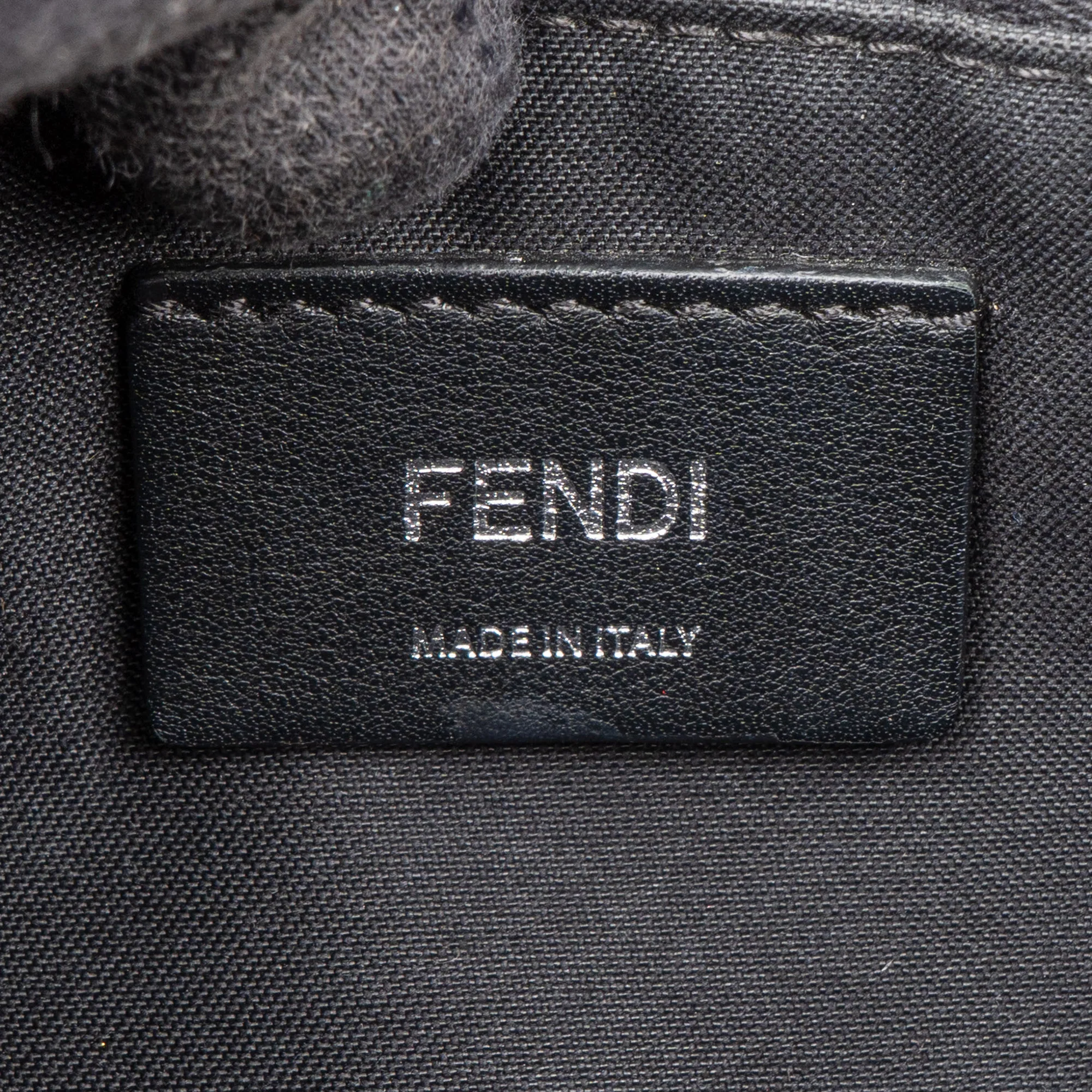 Fendi Black Leather By The Way Handbag