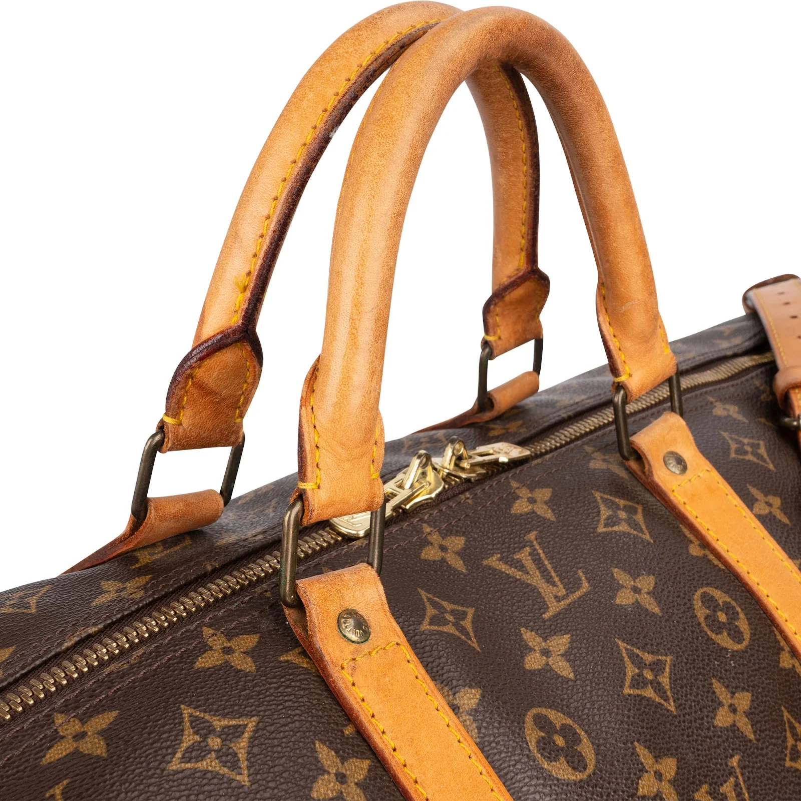 Louis Vuitton Monogram Canvas Keepall 60 Bandoulière Reisetasche