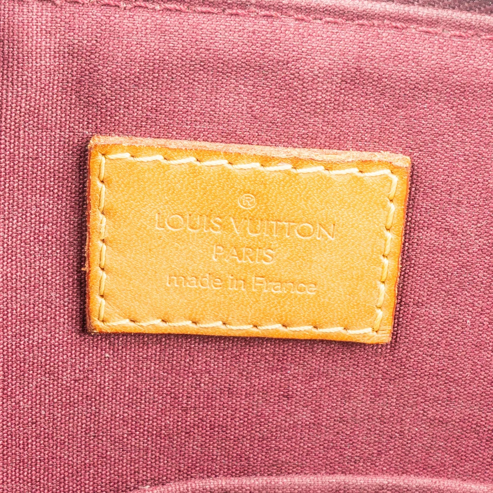 Louis Vuitton Monogram Vernis Leather Alma PM Handbag