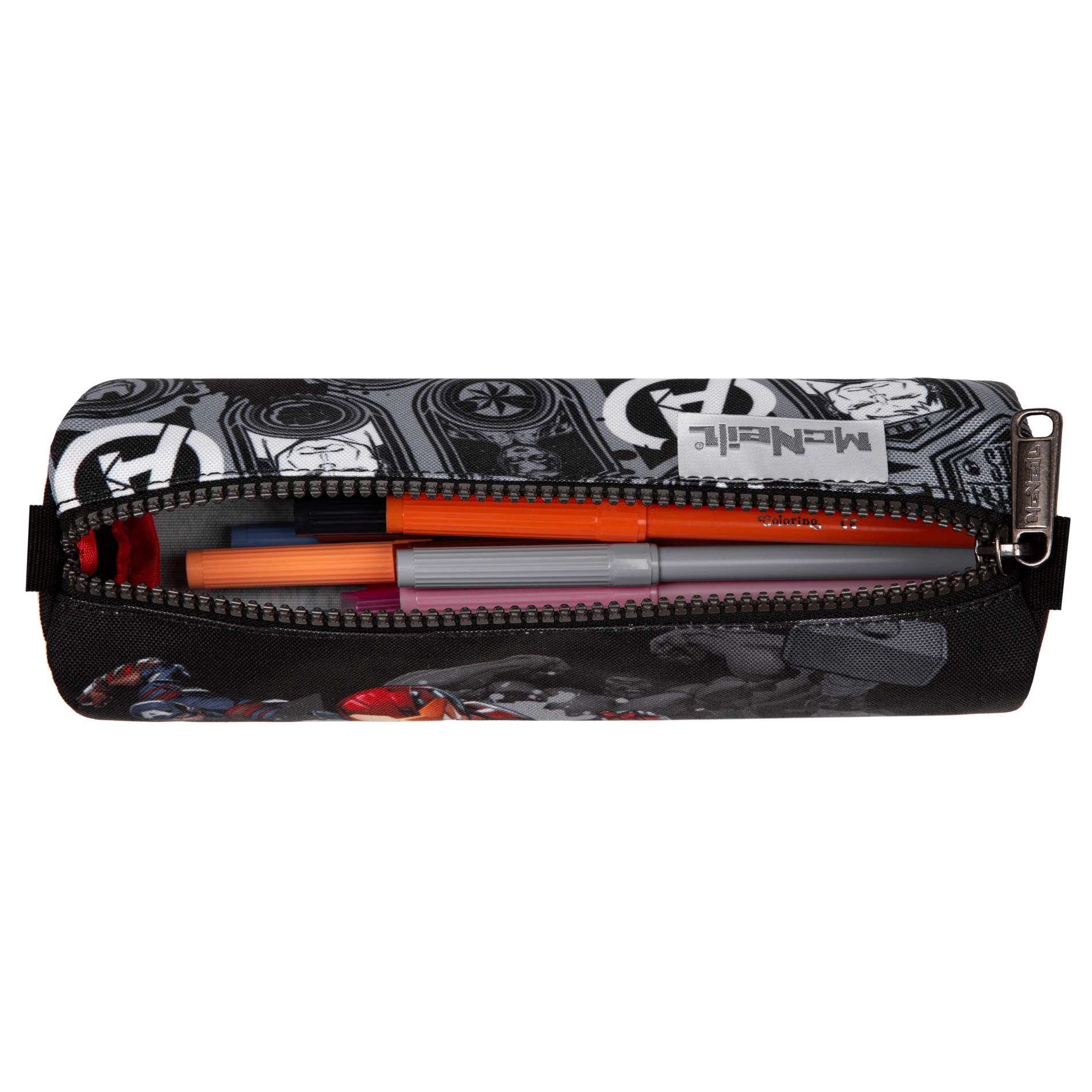 McNeill Disney Schulranzen-Set PERFECTO 5tlg. - MARVEL-AVENGERS