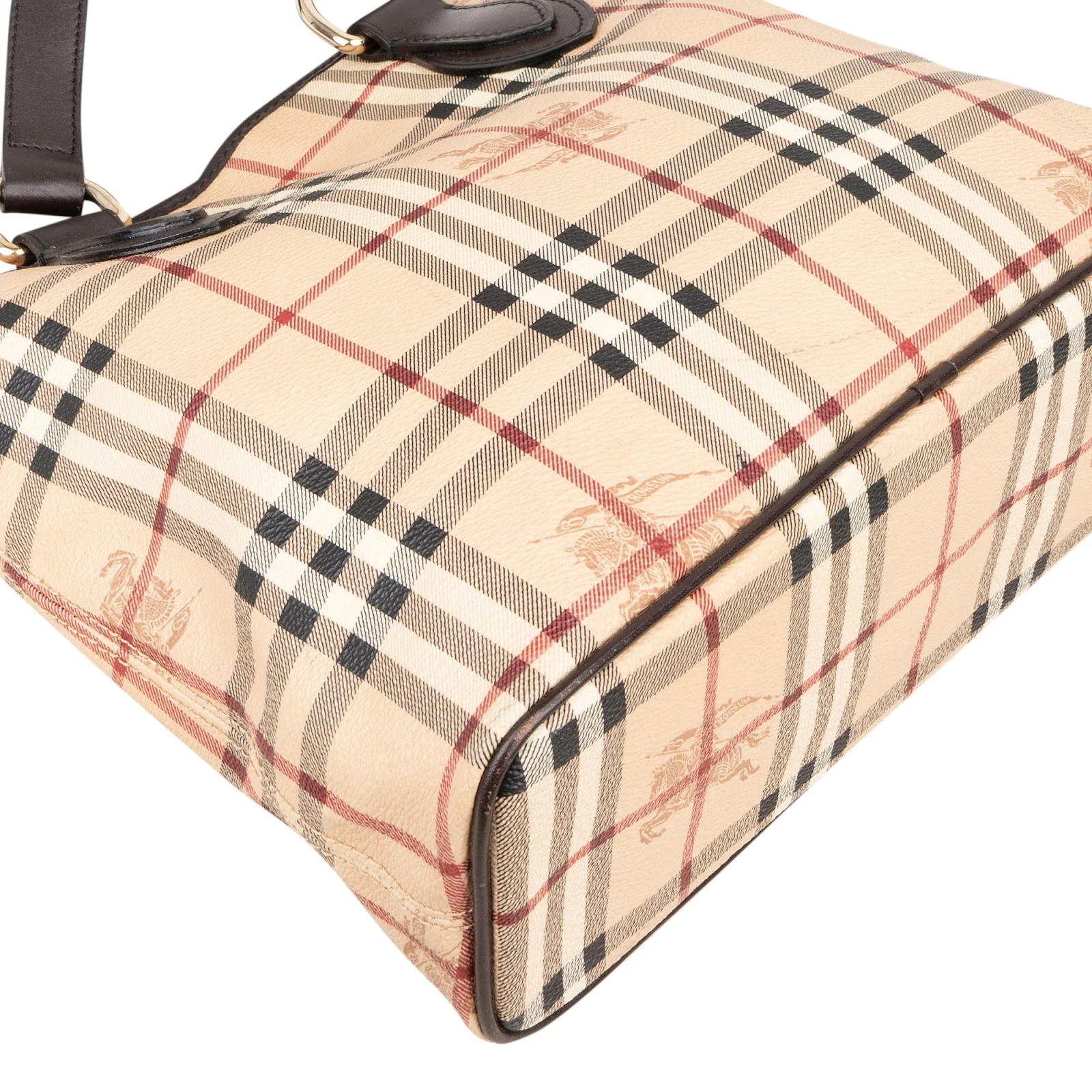 Burberry Nova Check Tote Handbag