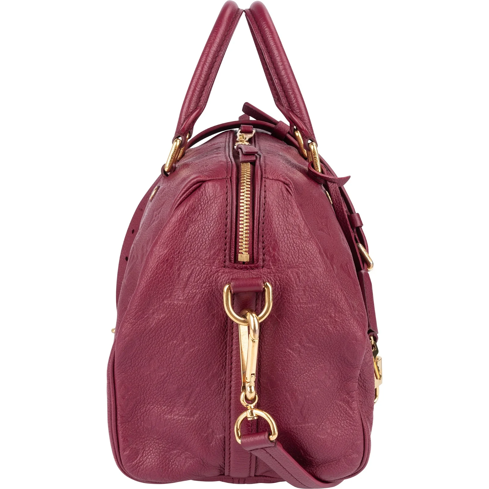 Louis Vuitton Monogram Empreinte Leather Speedy 30 Bandoulière Handbag