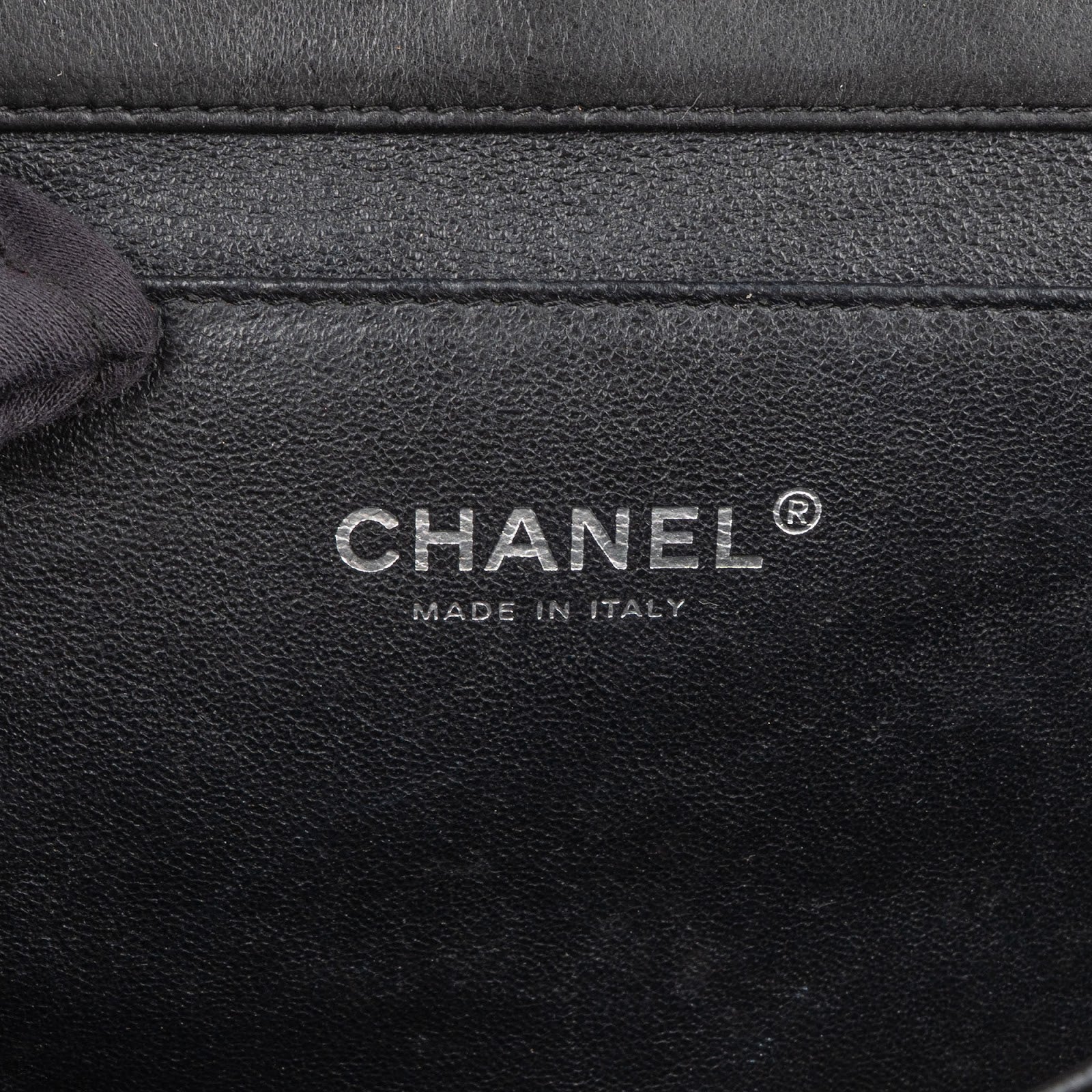 Chanel Quilted Lambskin Palladium Single Flap Shoulder Bag