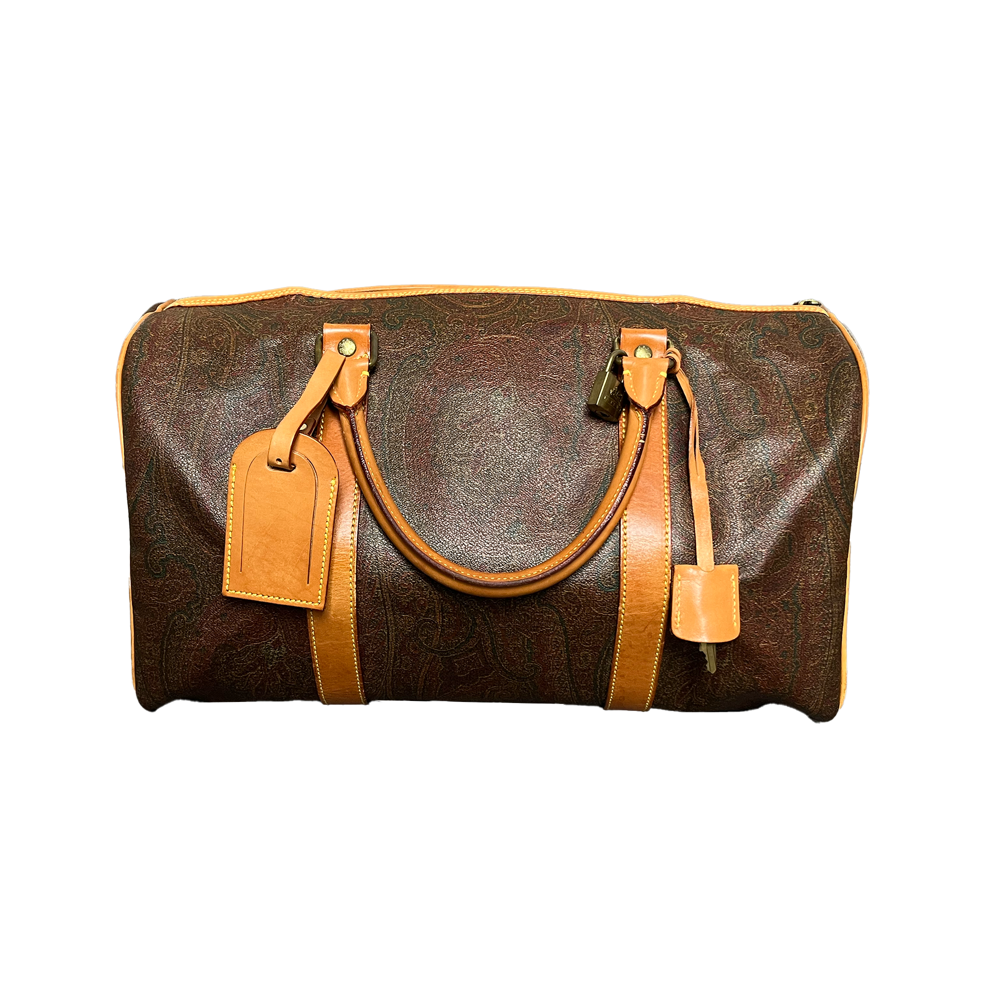 Etro Paisley Boston Bag