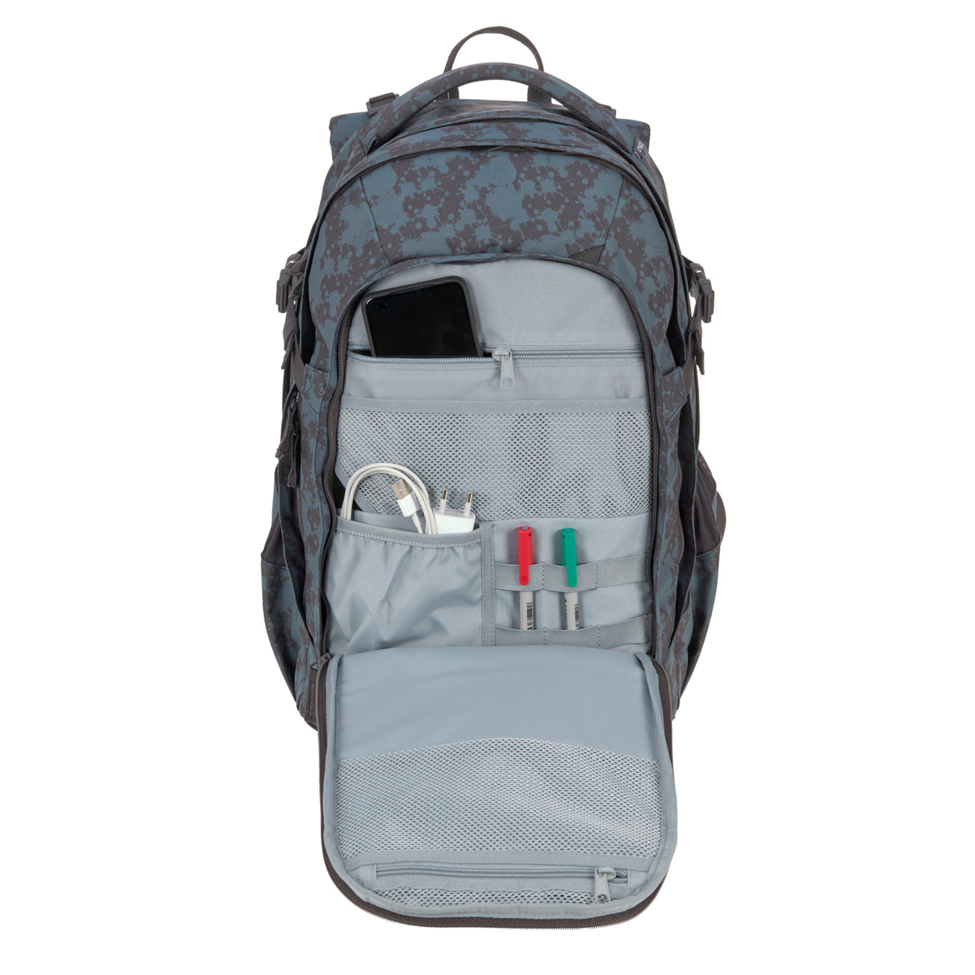 School Backpack Origin Bold - Spots Blue
