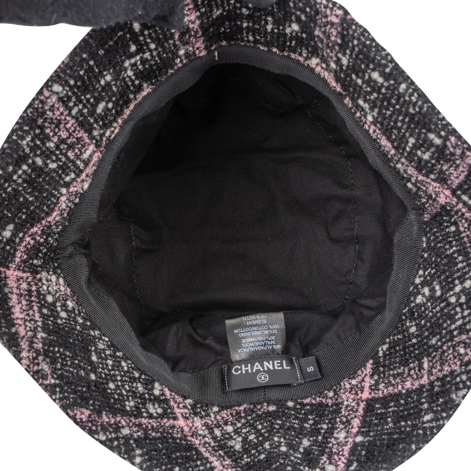Chanel - Multicolor Tweed Bucket Hat
