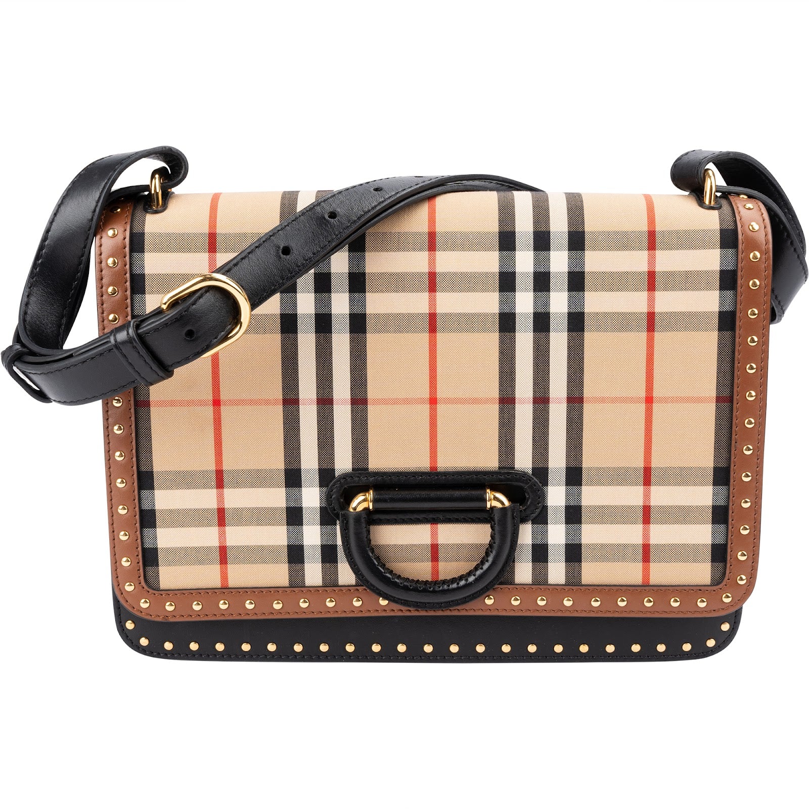 Burberry – Studded D-ring crossbody bag