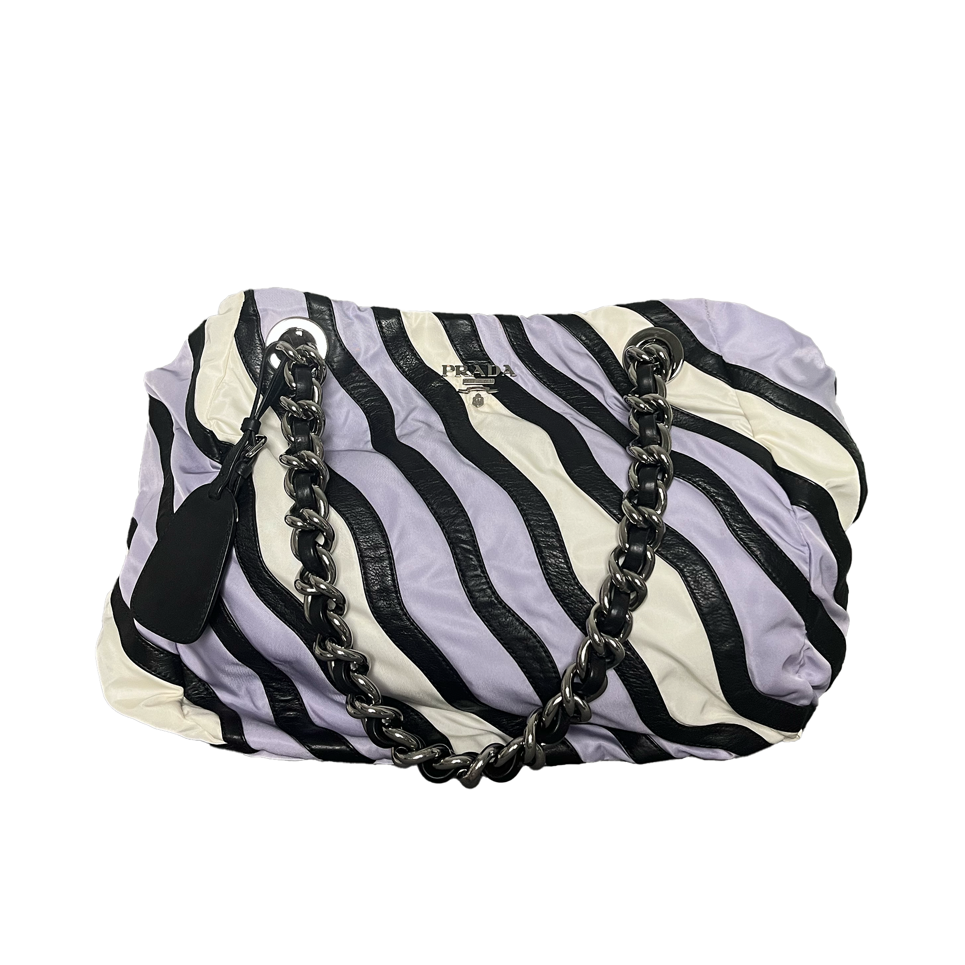 Prada - Waves - Schultertasche