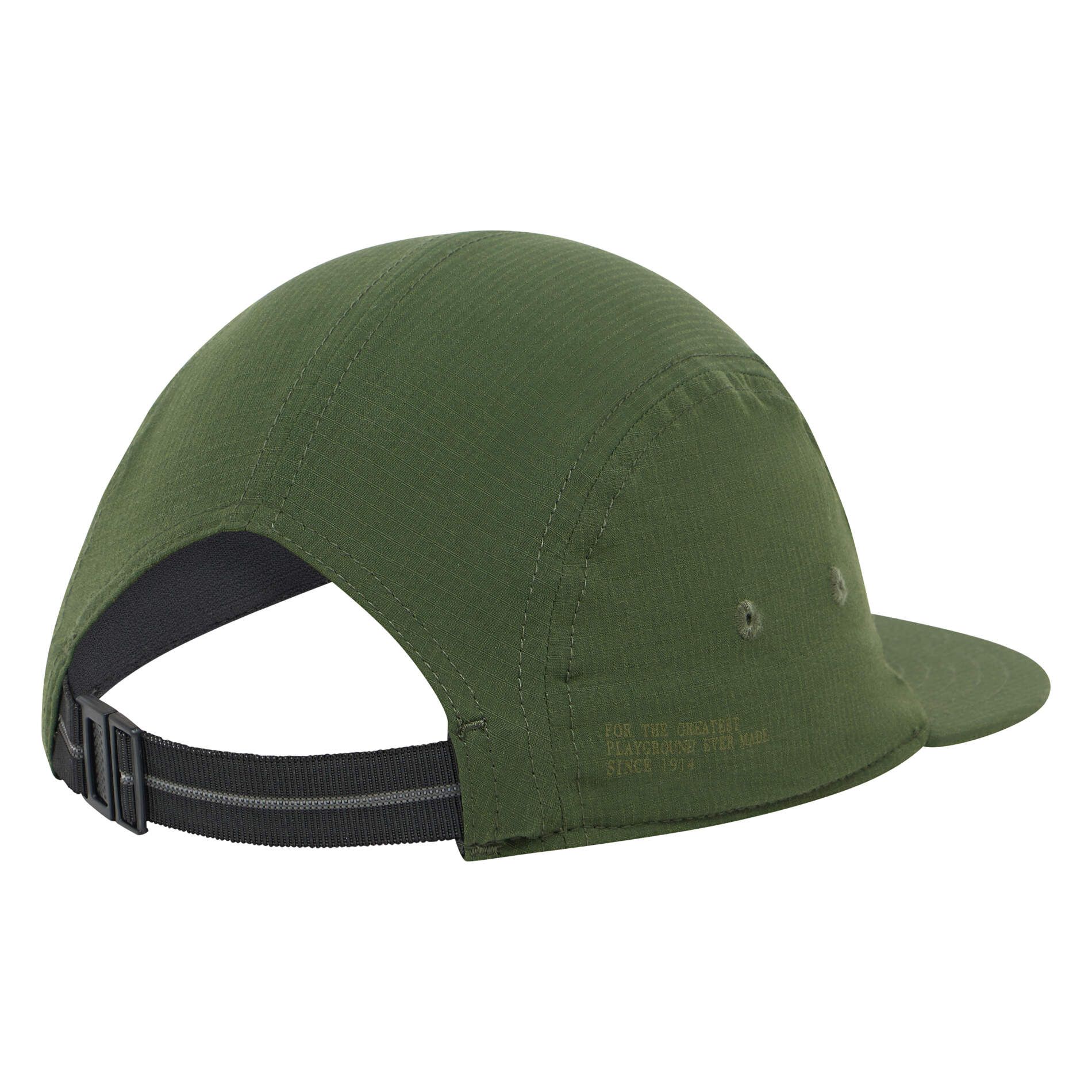 Czapka z daszkiem Brand Five Panel, rozmiar S/M – kolor zielony morski