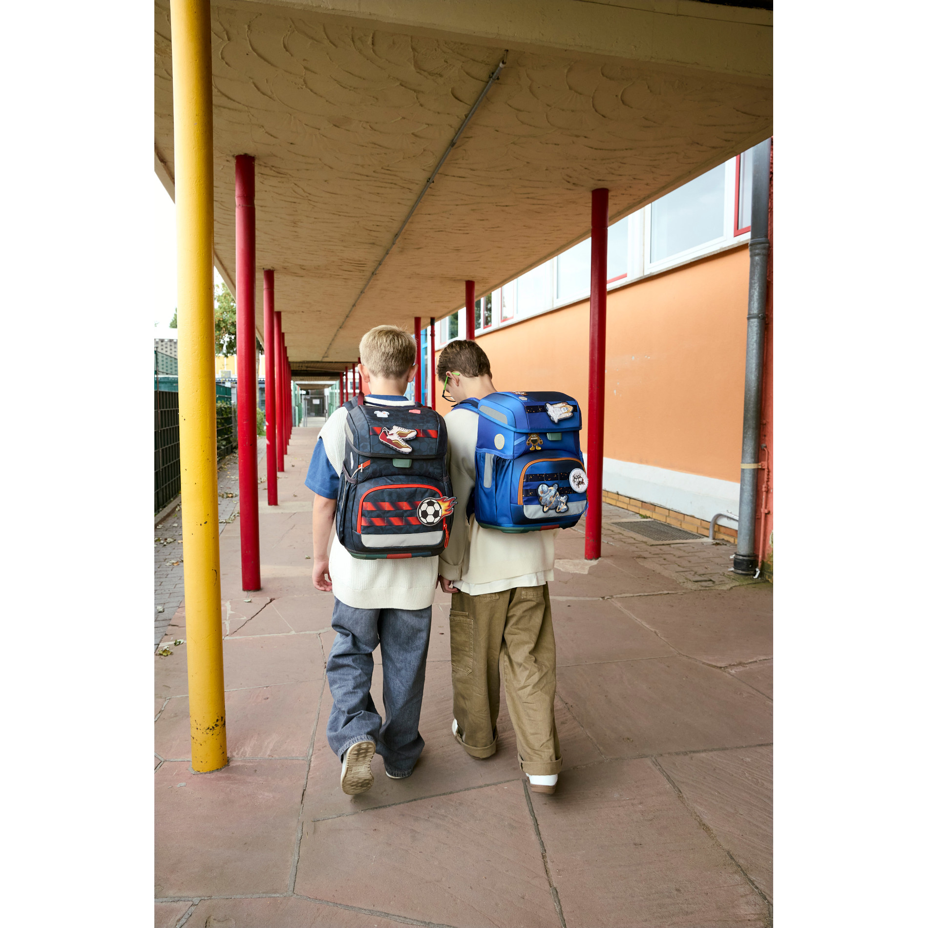 School Set Light Unique Schulranzenset 5tlg. - Space blue