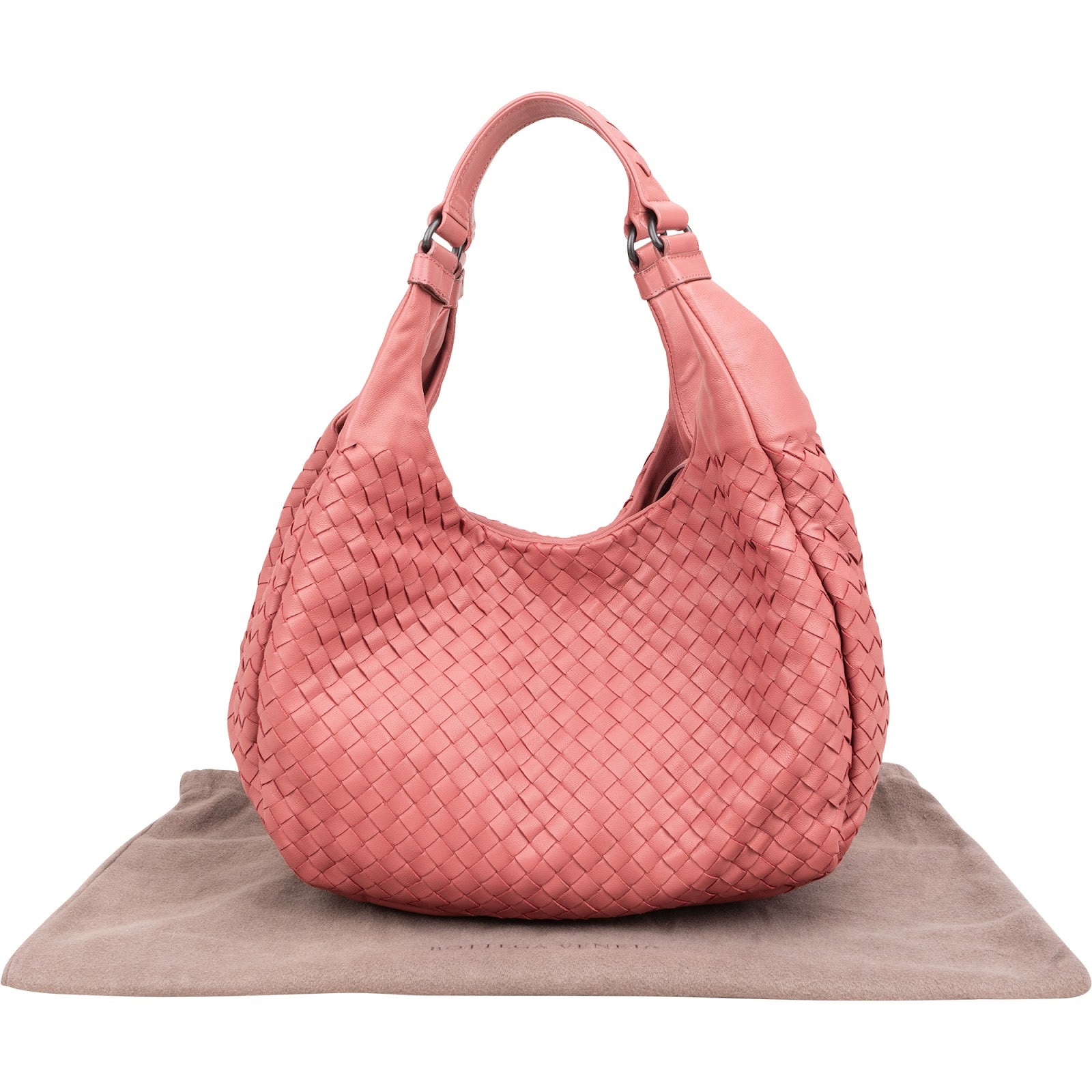 Bottega Intrecciato Leather Veneta Hobo Shoulder Bag