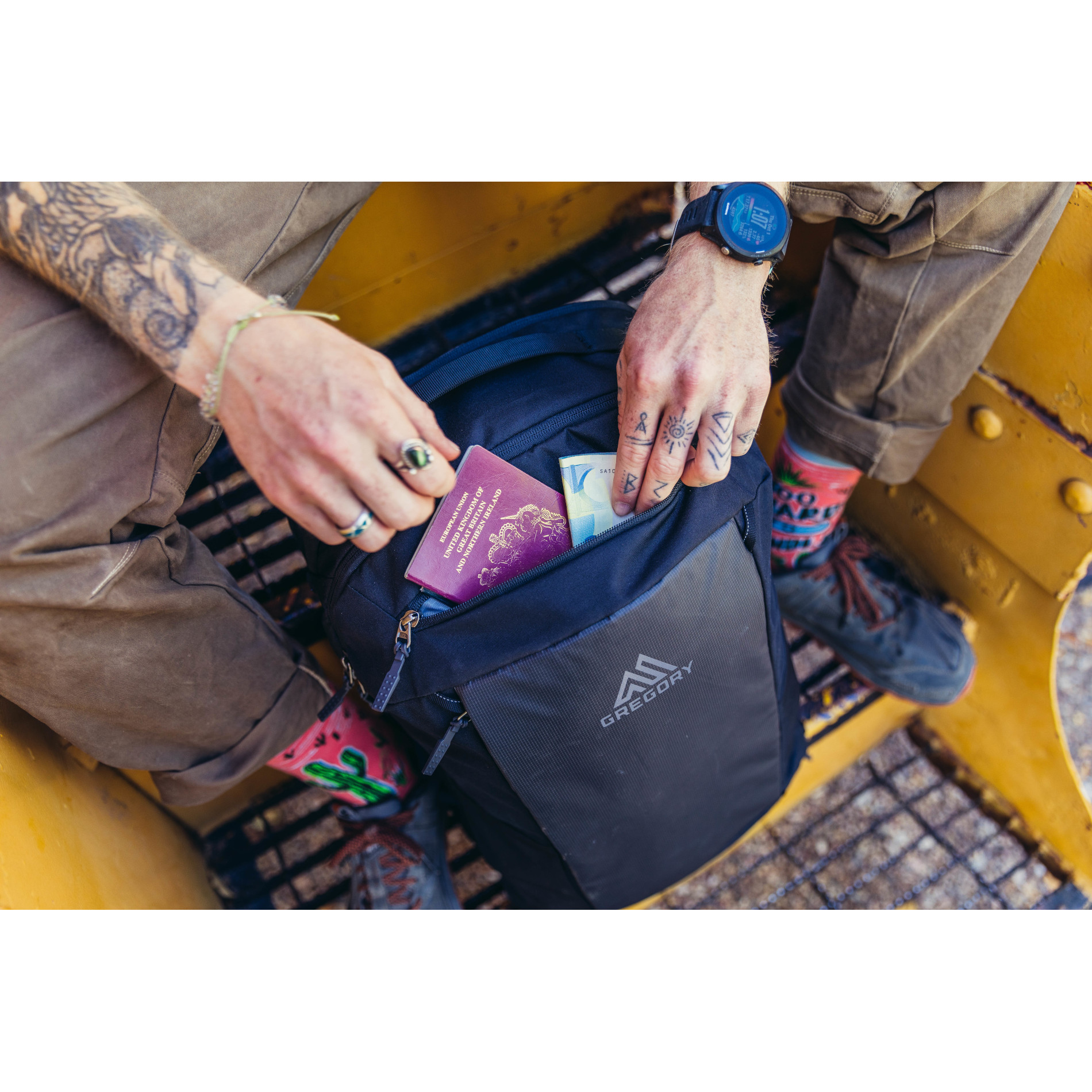 Rucksack BORDER - Total Black