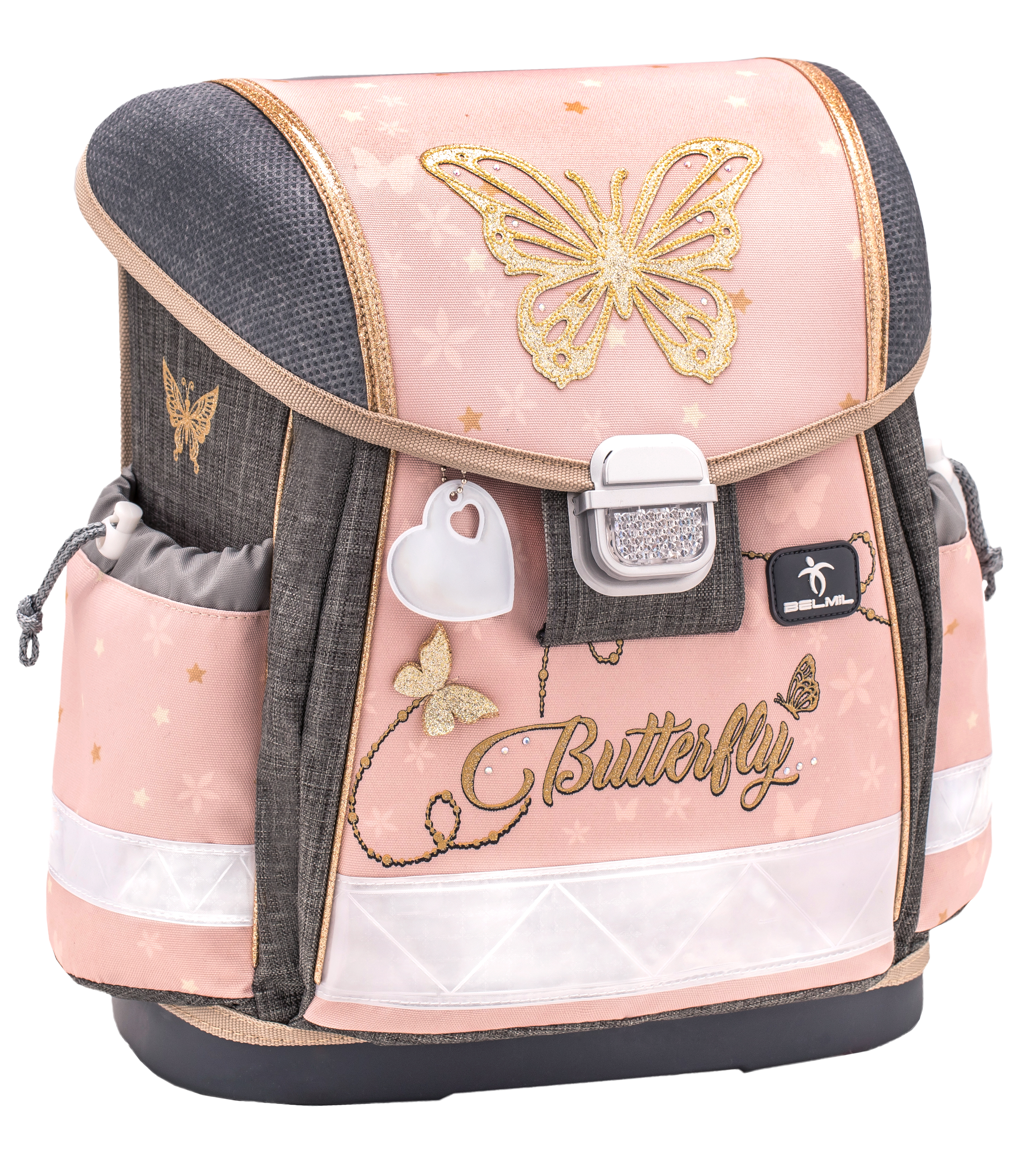 Klasyczny 4-częściowy zestaw z paskiem na klatkę piersiową - Butterfly