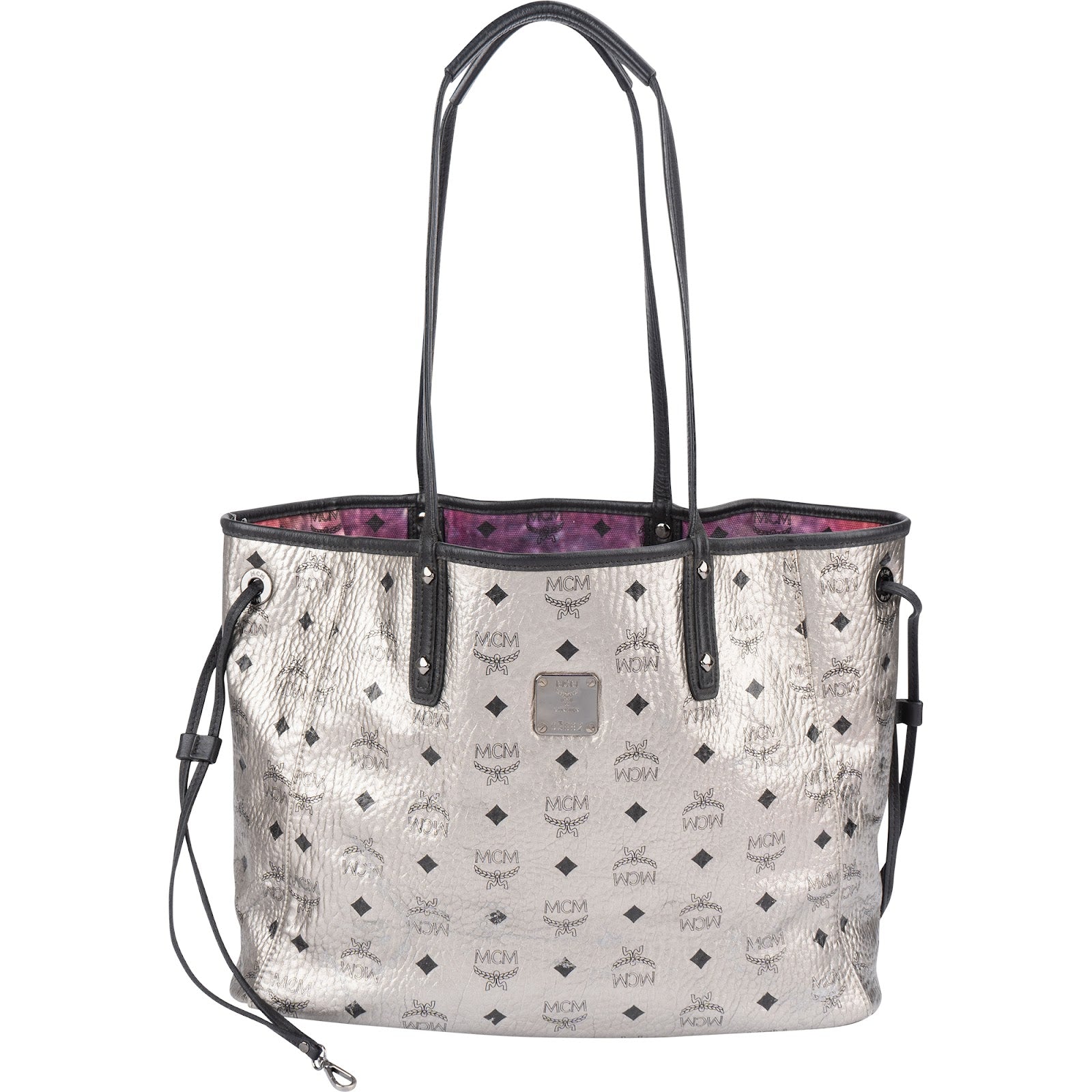 MCM - Metallic Reversible Liz Shopper