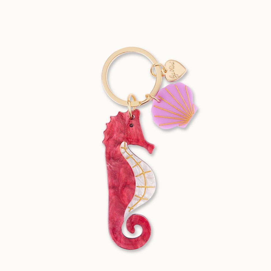 by Vivi. - Schlüsselanhänger Seepferdchen