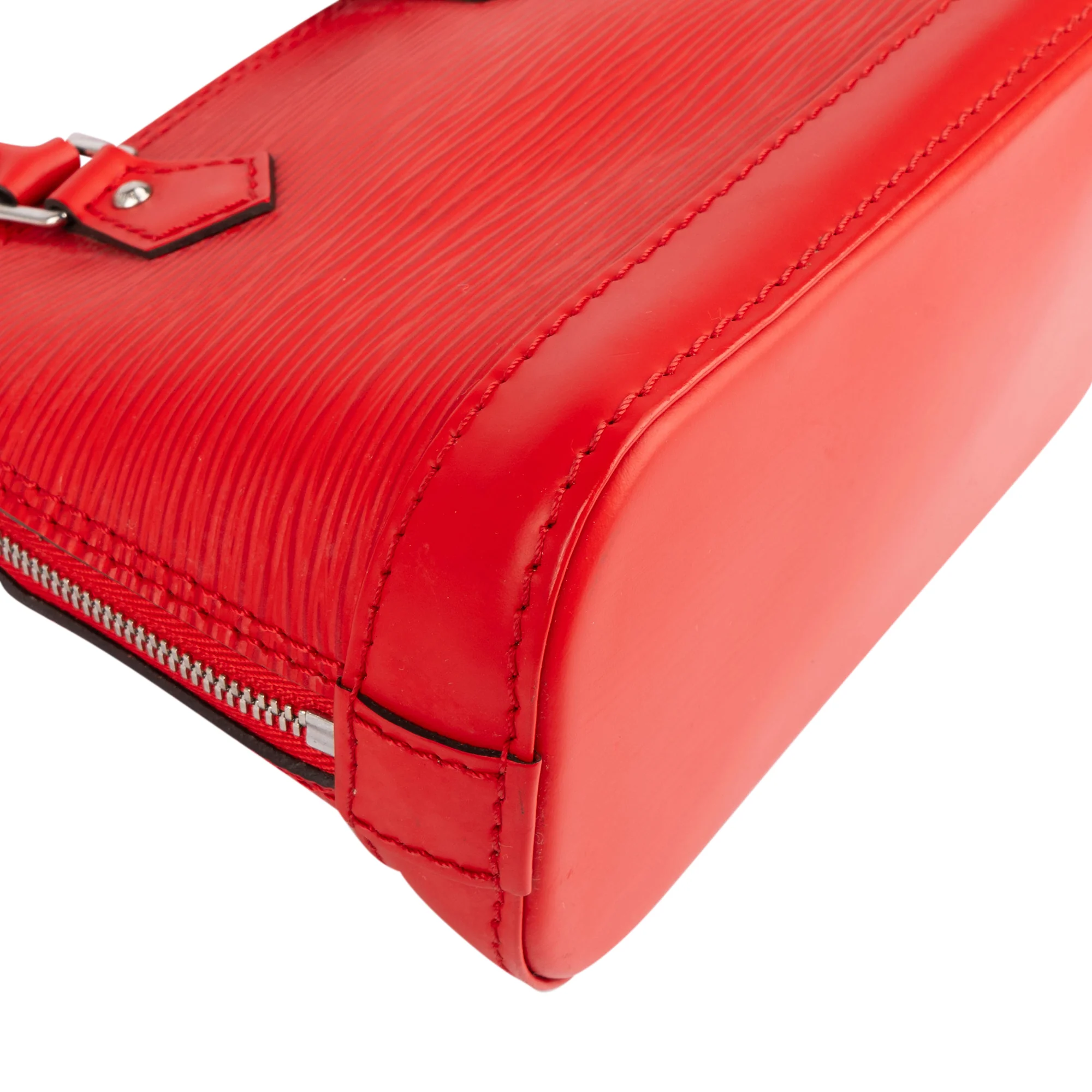 Louis Vuitton Red Epi Leather Nano Alma BB Crossbody Bag