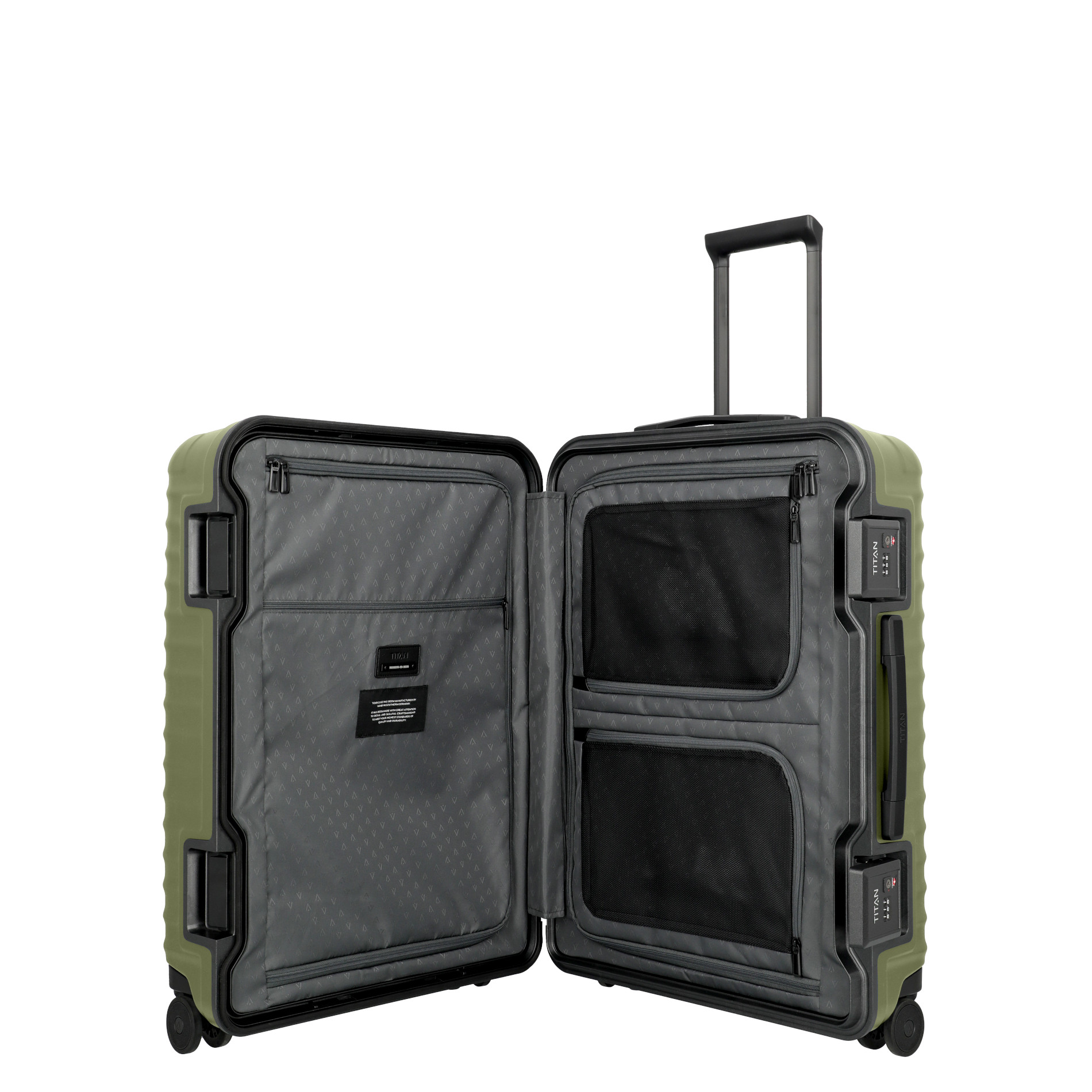 OVERSEAS Trolley M+ (69 cm) - Forest green