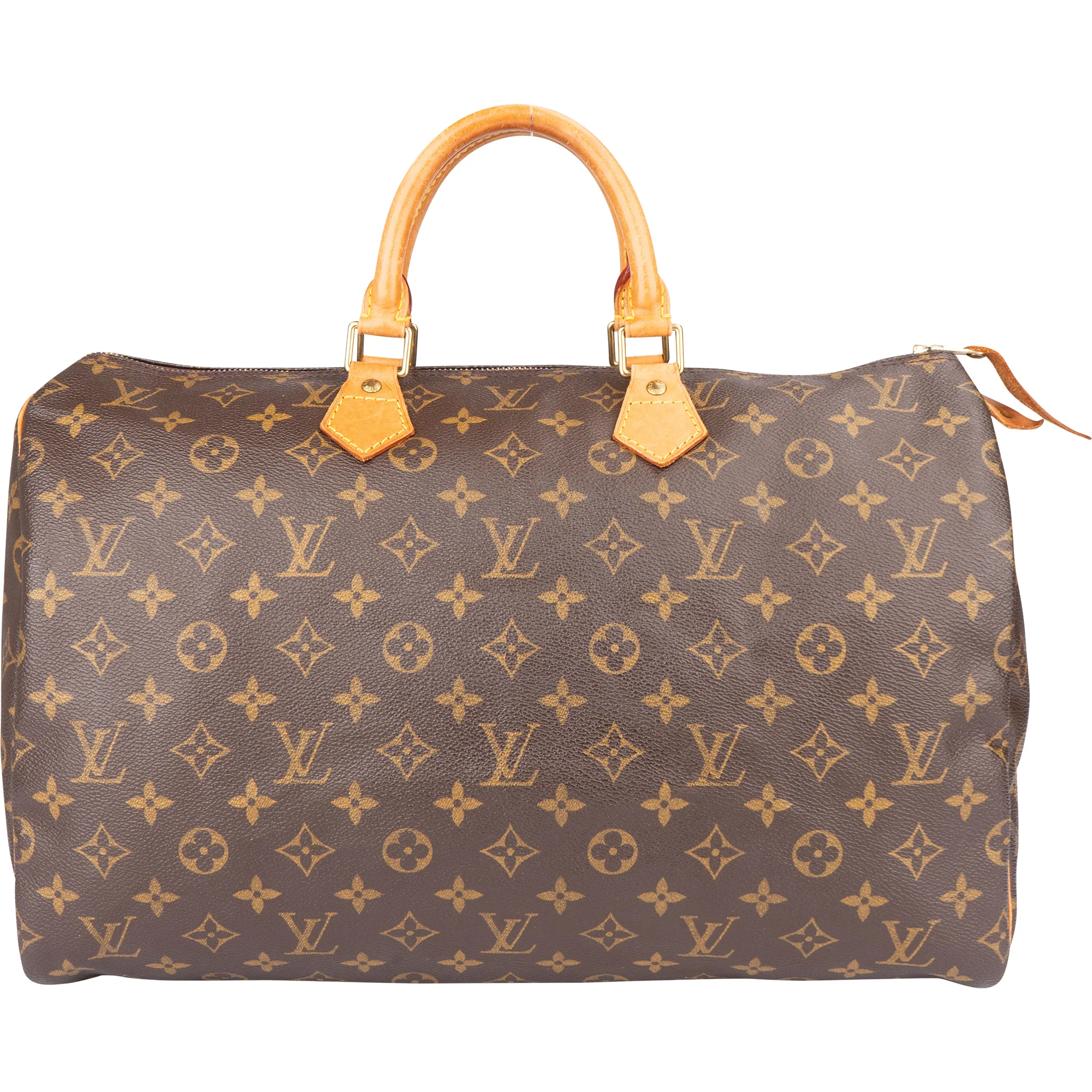 Louis Vuitton Canvas Monogram Speedy 40 Handbag