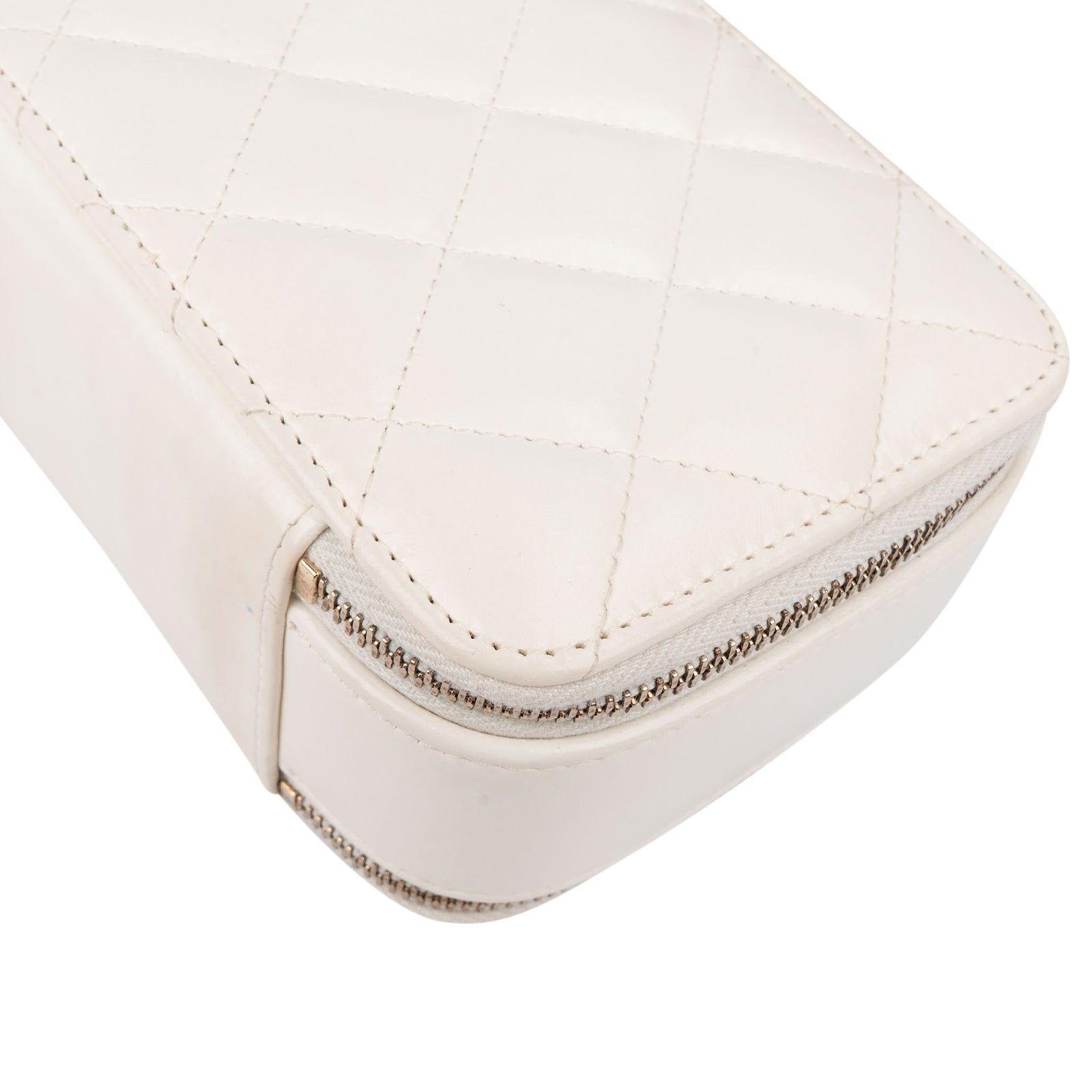 Chanel Quilted Lambskin Vanity Chain Crossbody Bag