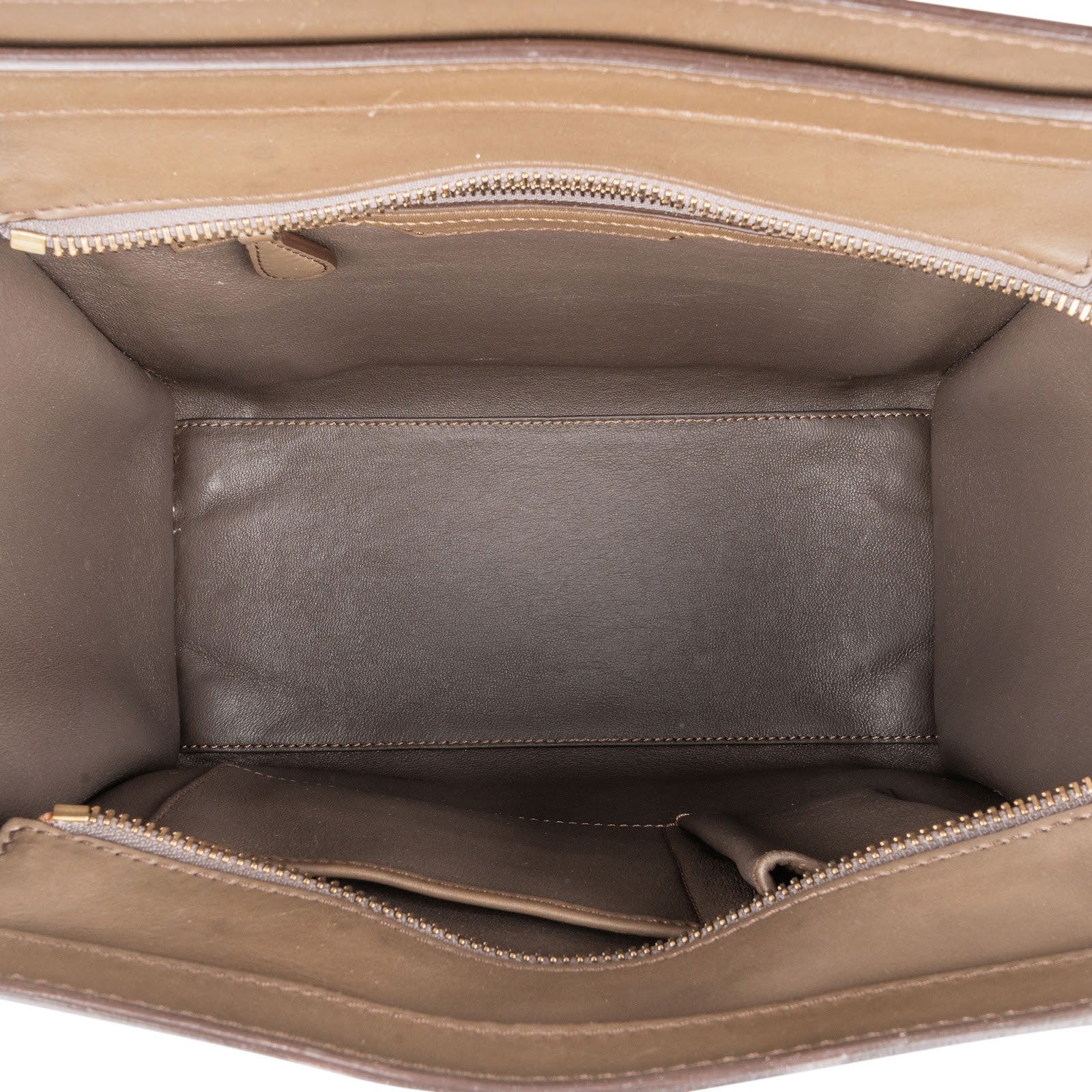 Céline Tricolor Leather Luggage Handbag