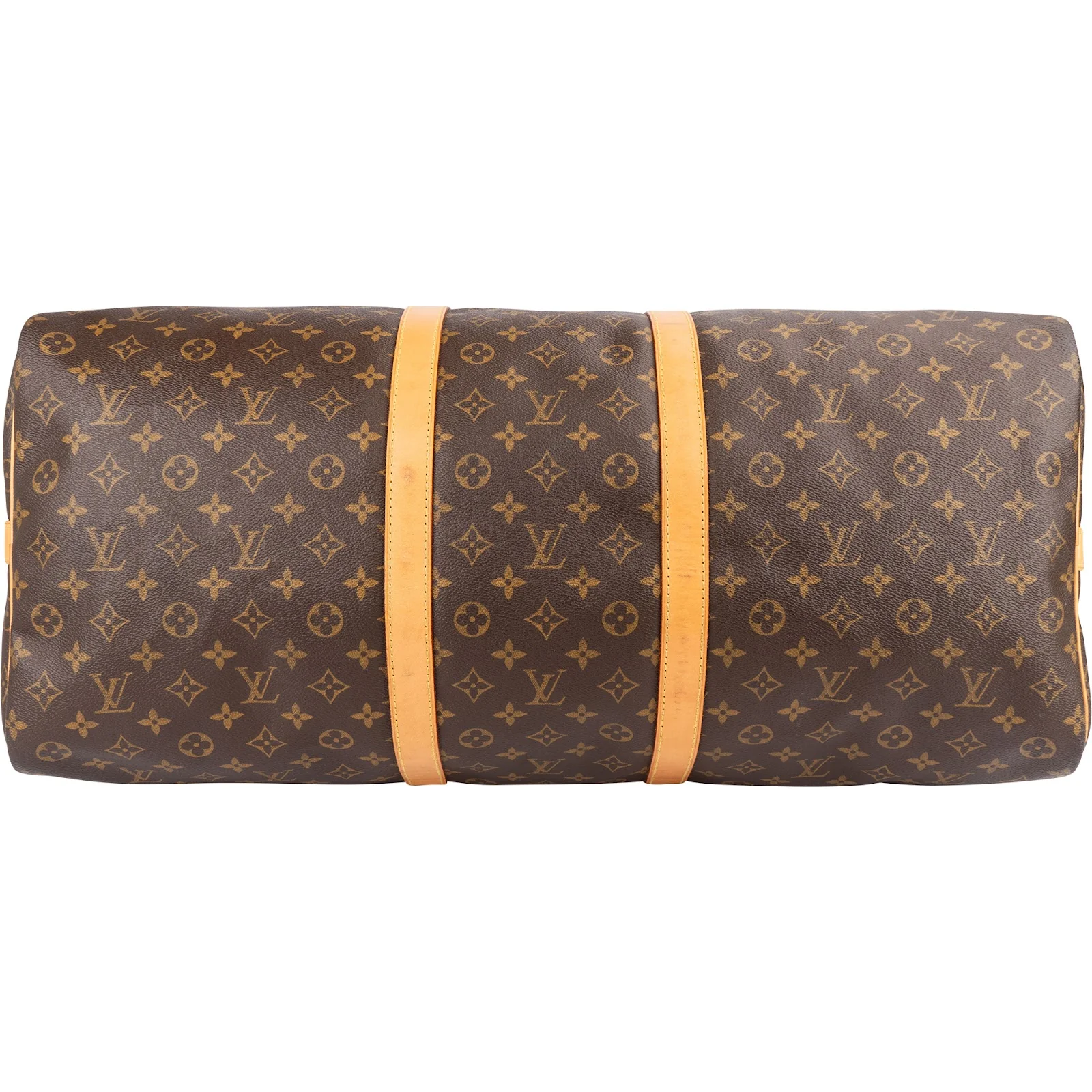 Louis Vuitton Monogram Canvas Keepall 60 Bandoulière Travel Bag