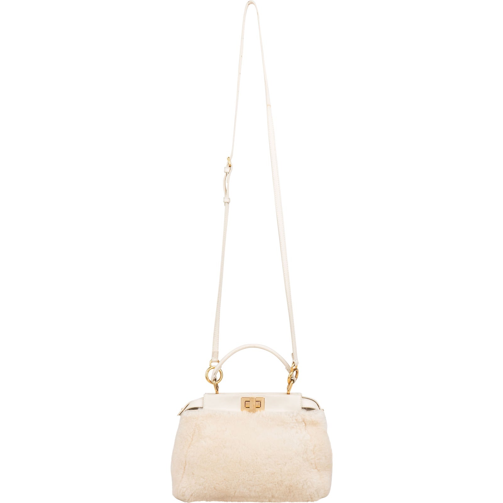 Fendi - Mini Peekaboo Crossbody Bag