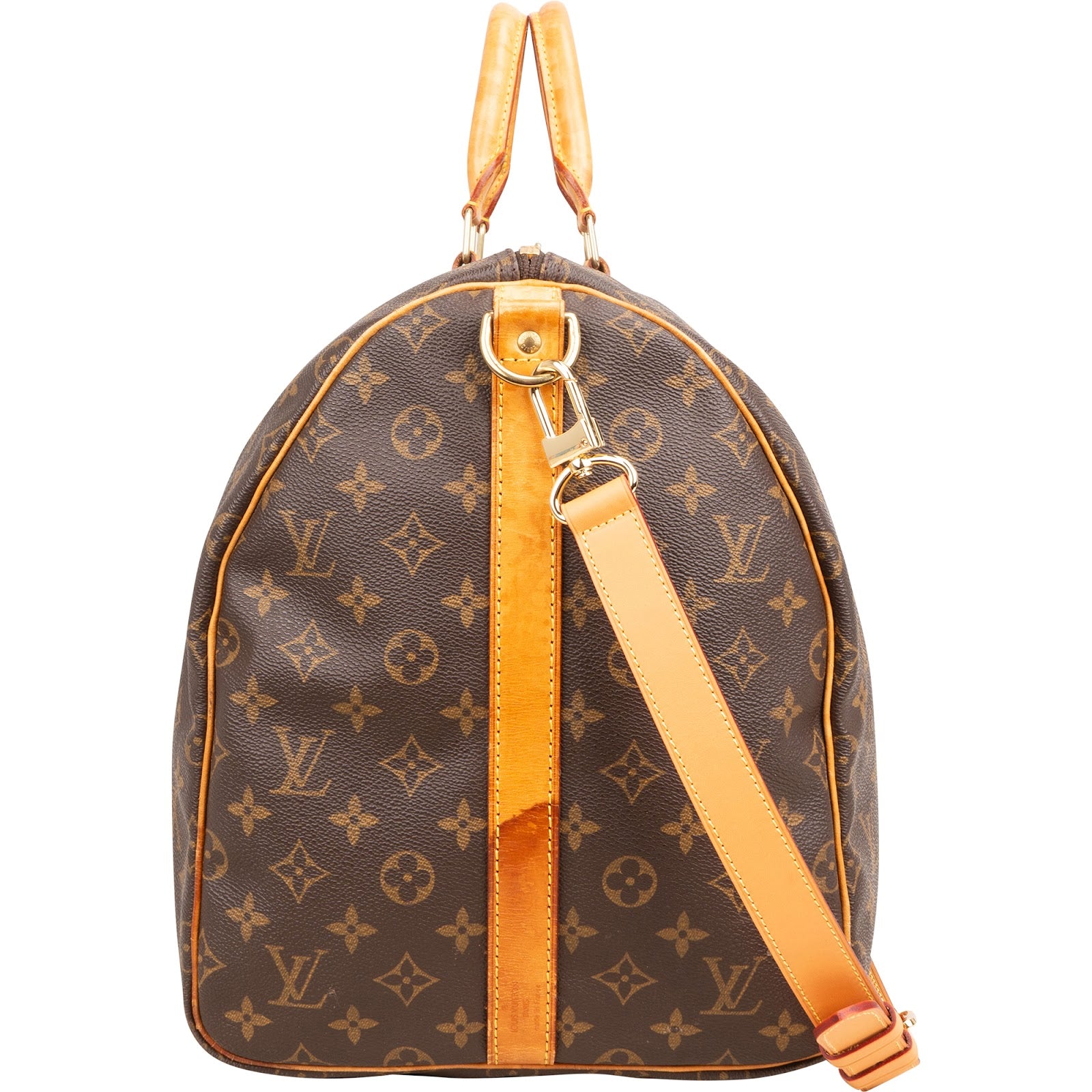 Louis Vuitton Monogram Canvas Keepall 55 Bandoulière Reisetasche