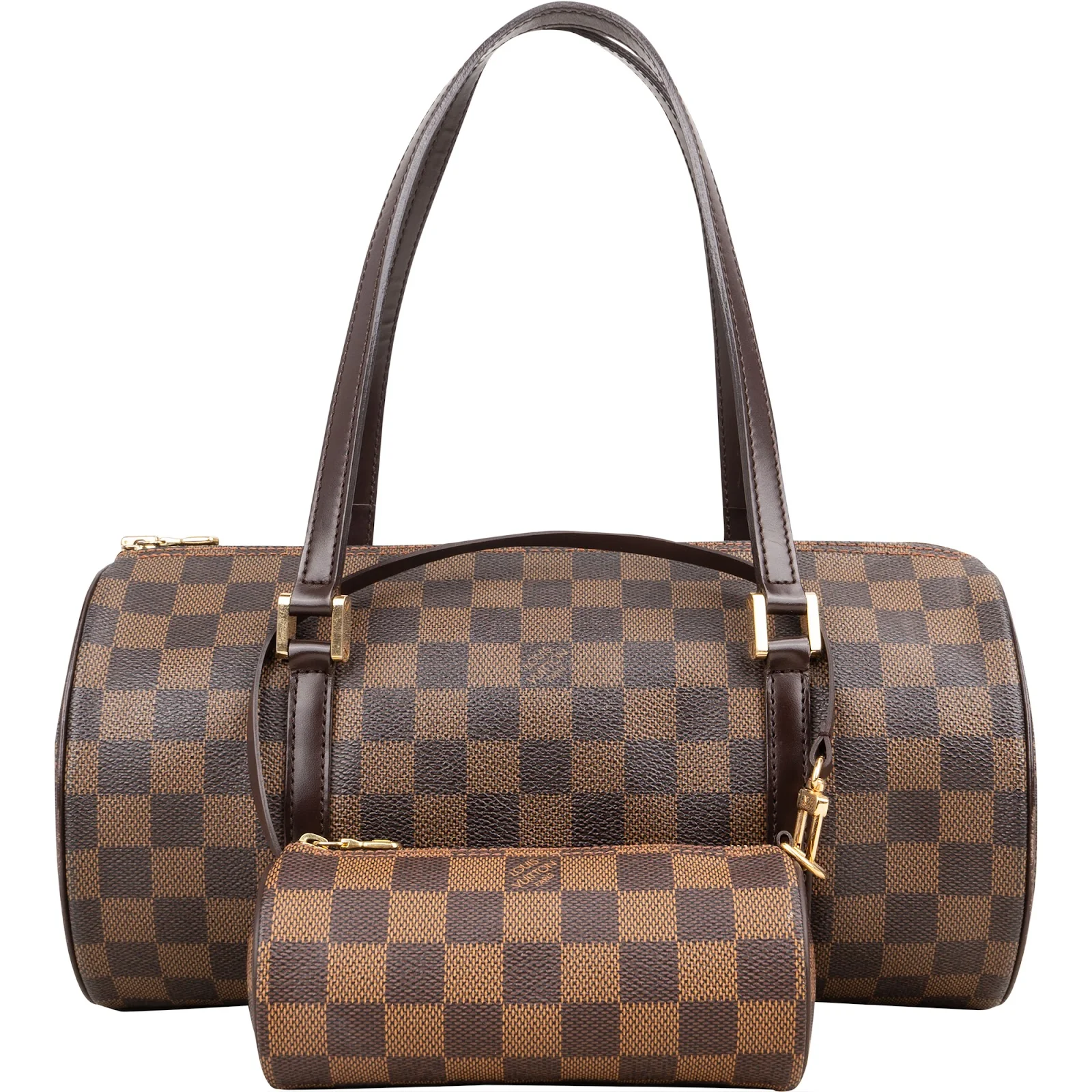 Louis Vuitton Monogram Damier Ebene Canvas Papillon Set Handbag