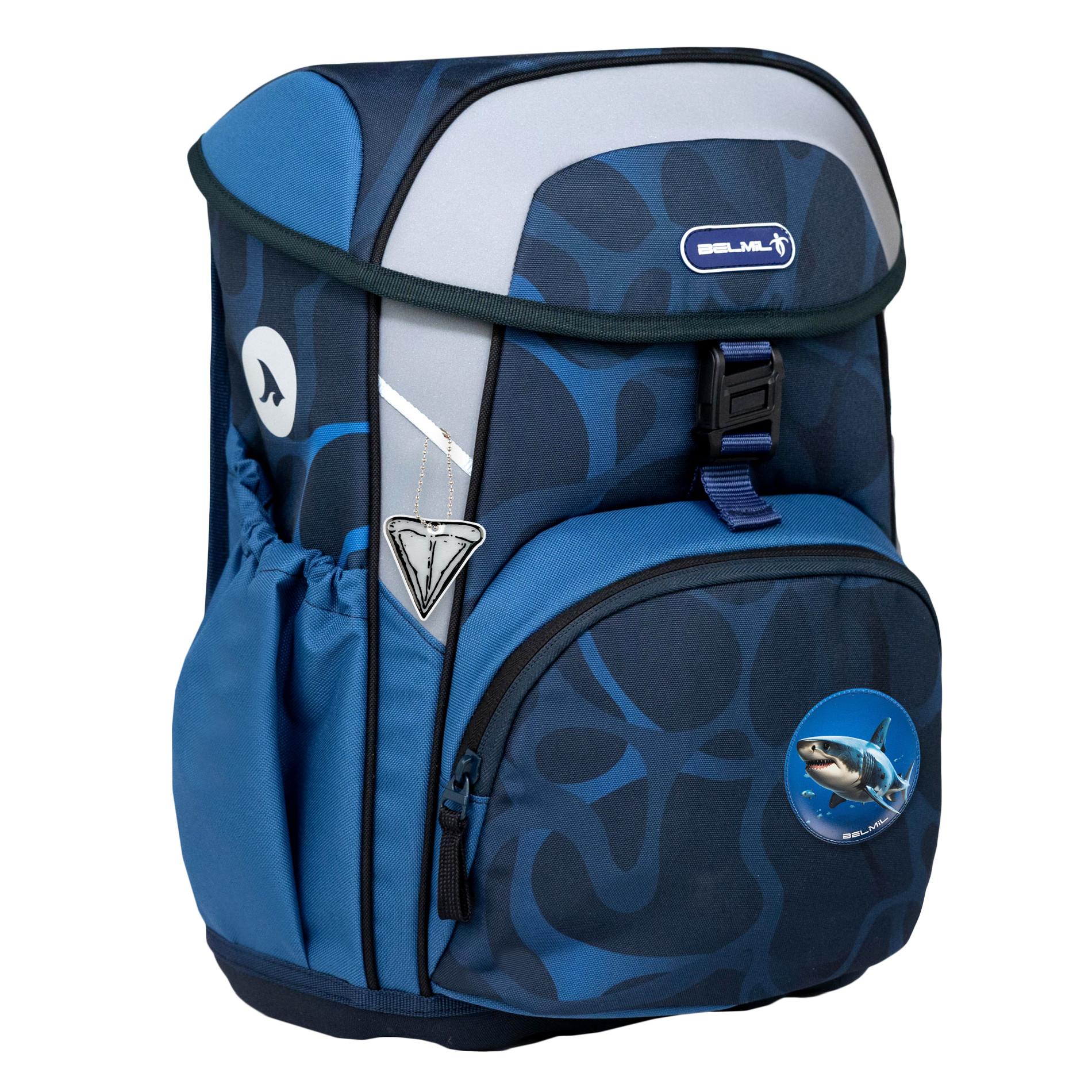 Belmil Maxi ergonomisches Schulranzen-Set 5-teilig "Wave Storm"