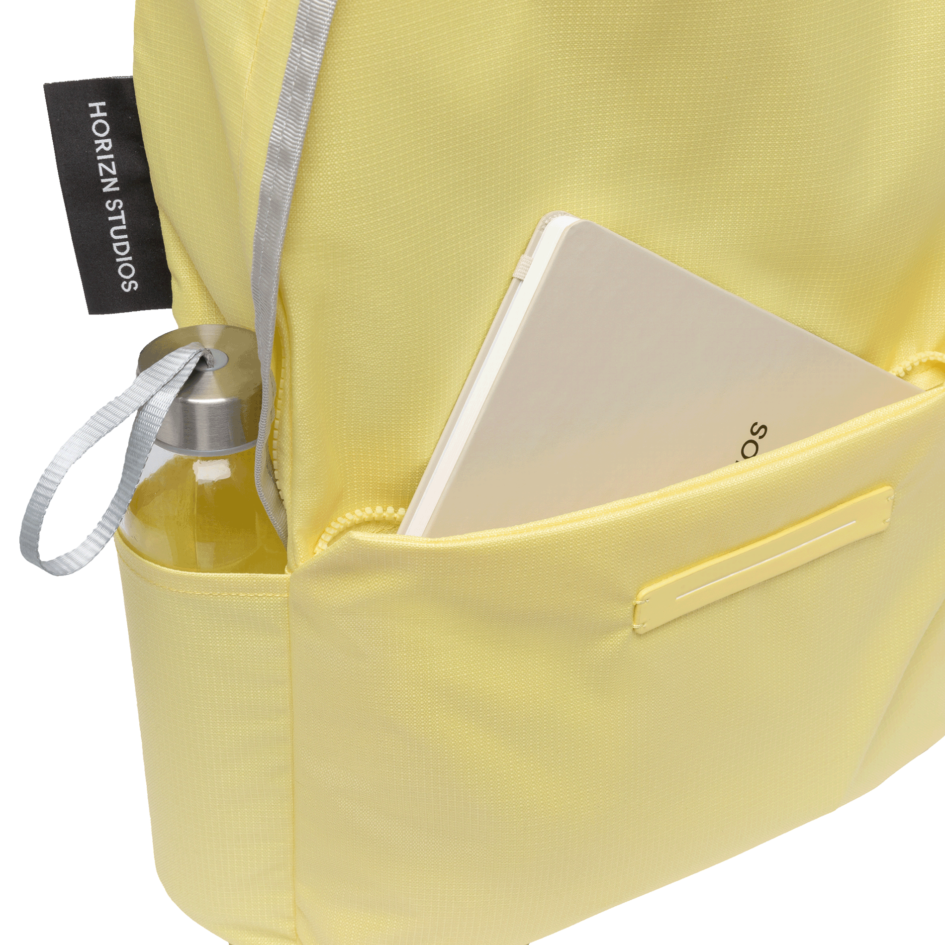 Shibuya Daypack M - Glossy Lemon / Light Quartz Grey