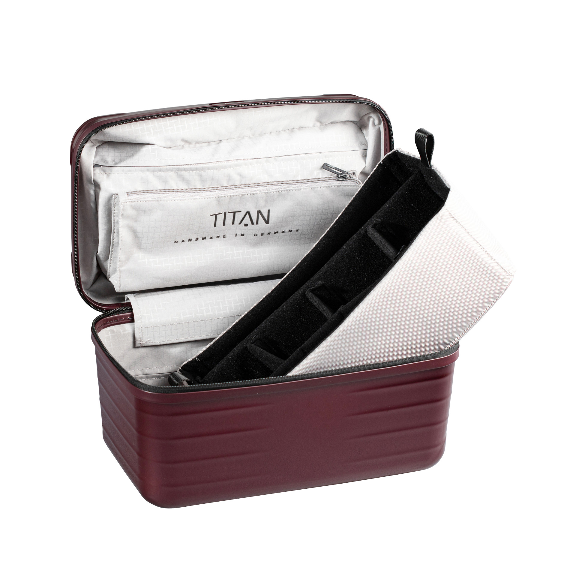 LITRON Beautycase - Kirschrot