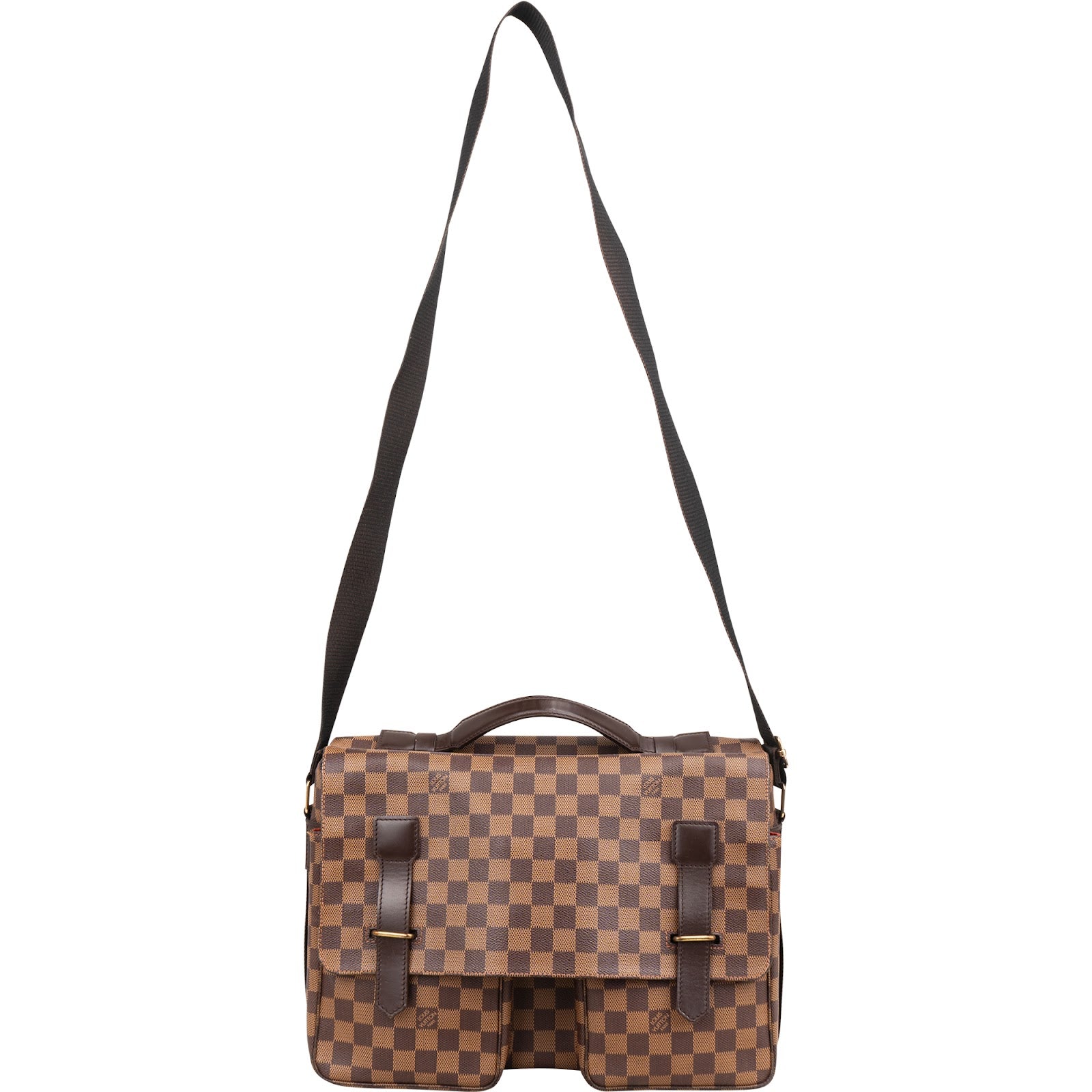 Louis Vuitton Monogram Damier Ebene Broadway Crossbody Bag