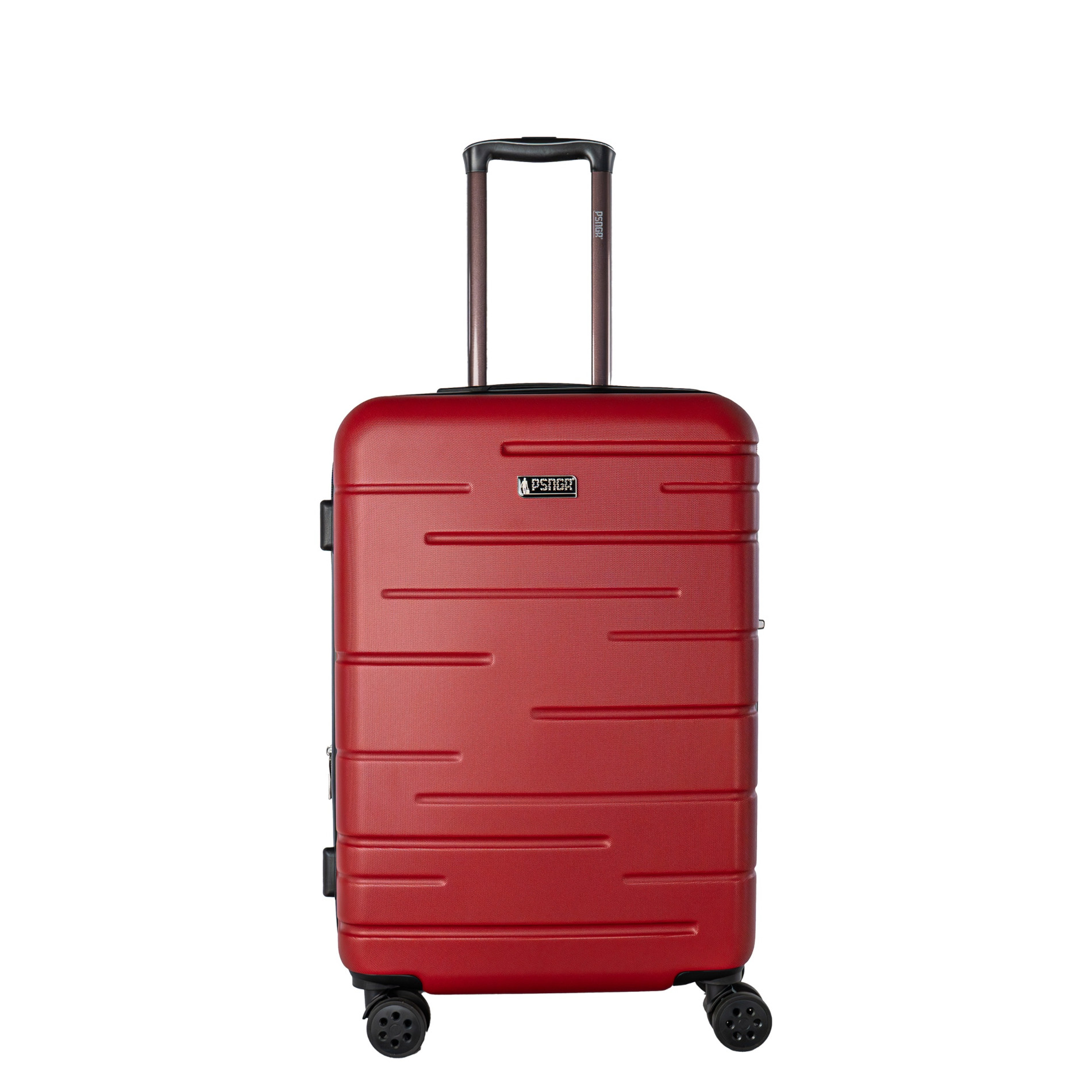 Stripes Kofferset 2-teilig (L,M) Erweiterbar - DK Red