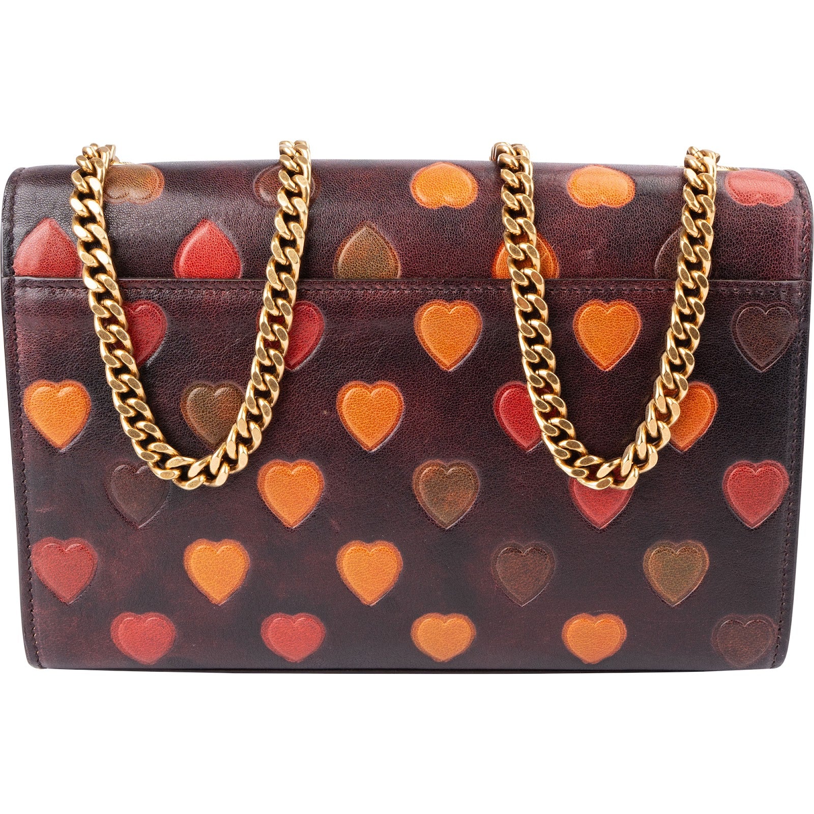 Saint Laurent – Kate Crossbody Bag mit Herzprint