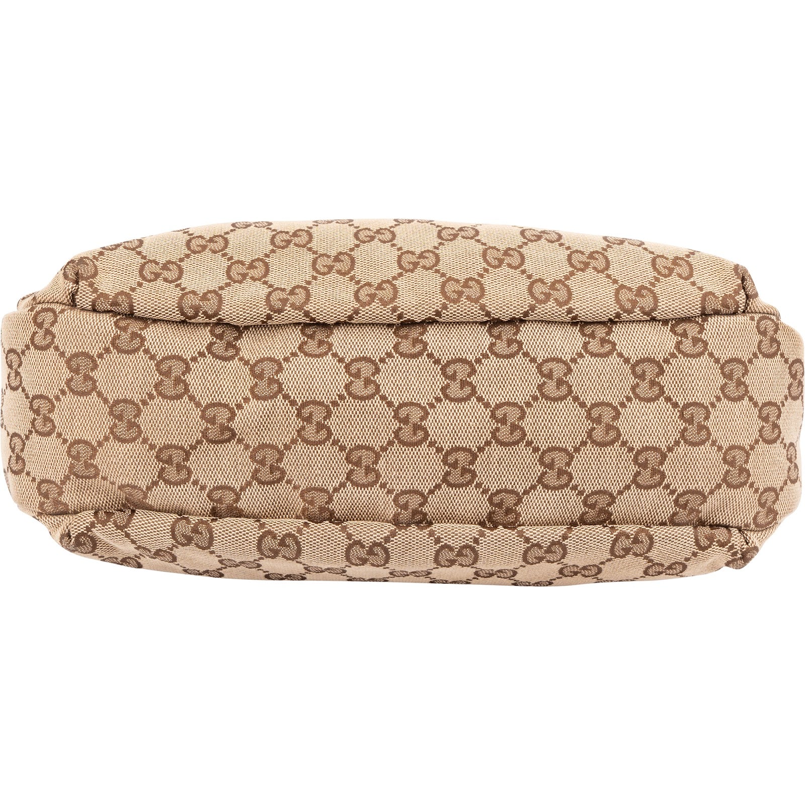 GUCCI – Monogram GG Web Hobo-schoudertas